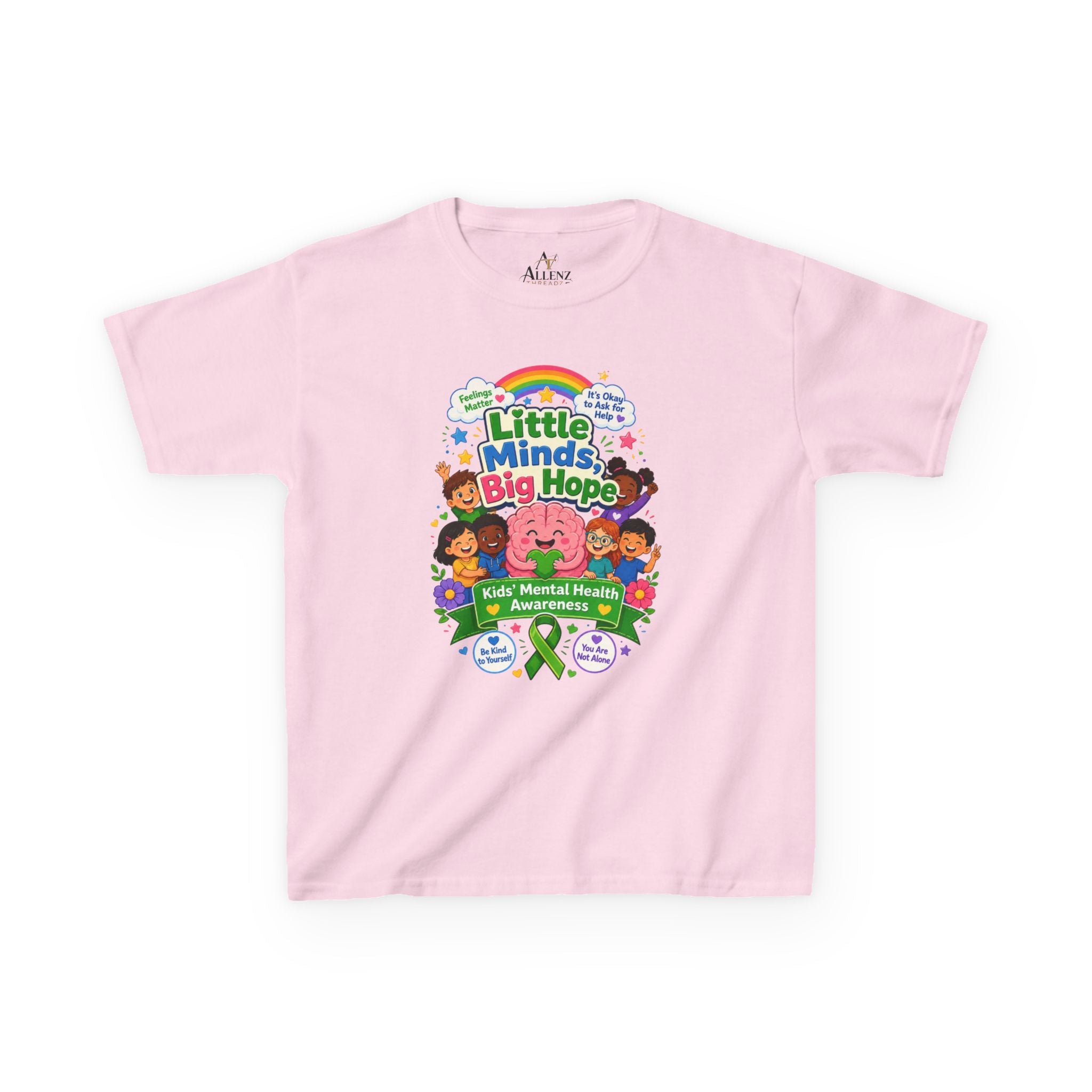 Little Minds Mental Health Kids Heavy Cotton™ Tee