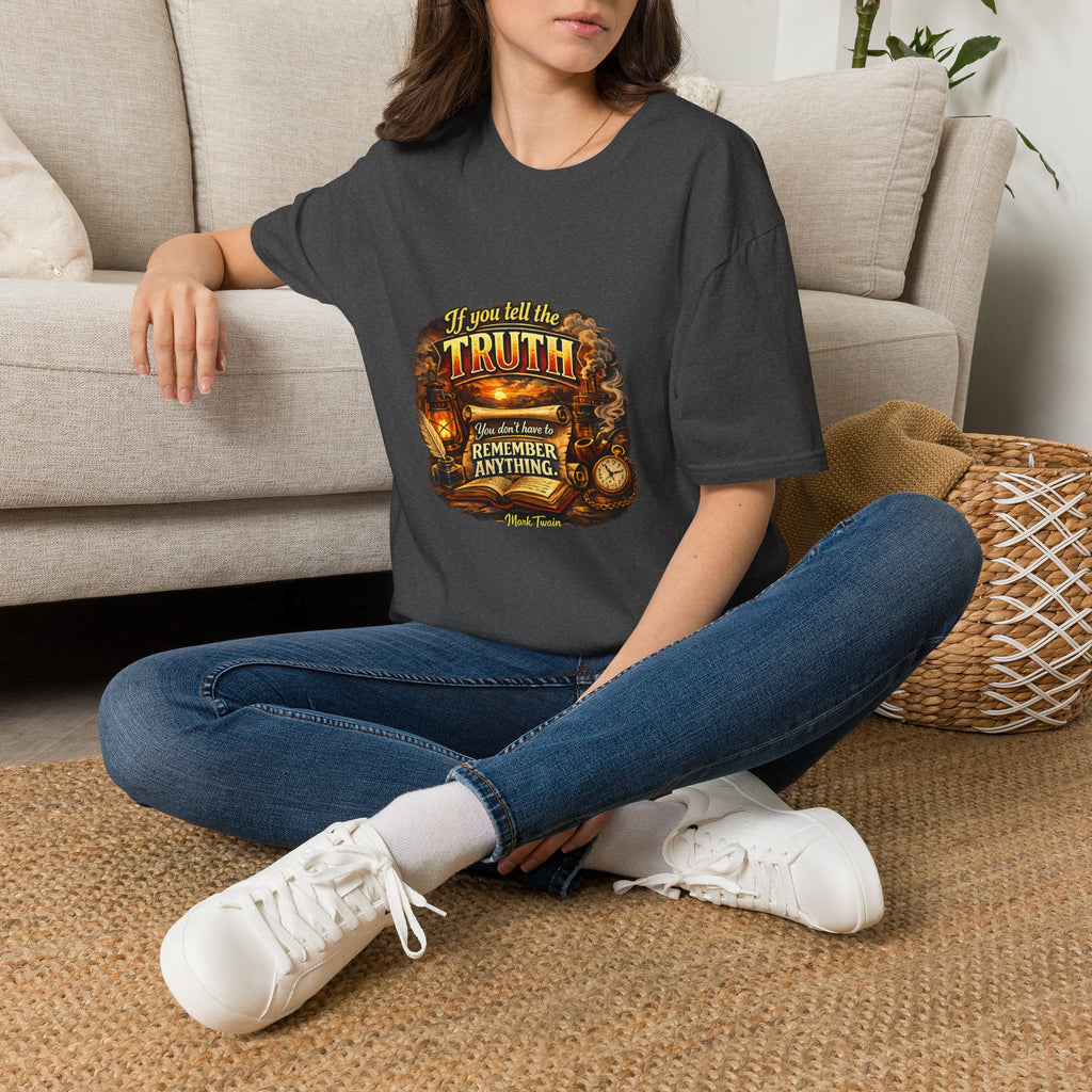 If you tell the truth Unisex Softstyle T-Shirt