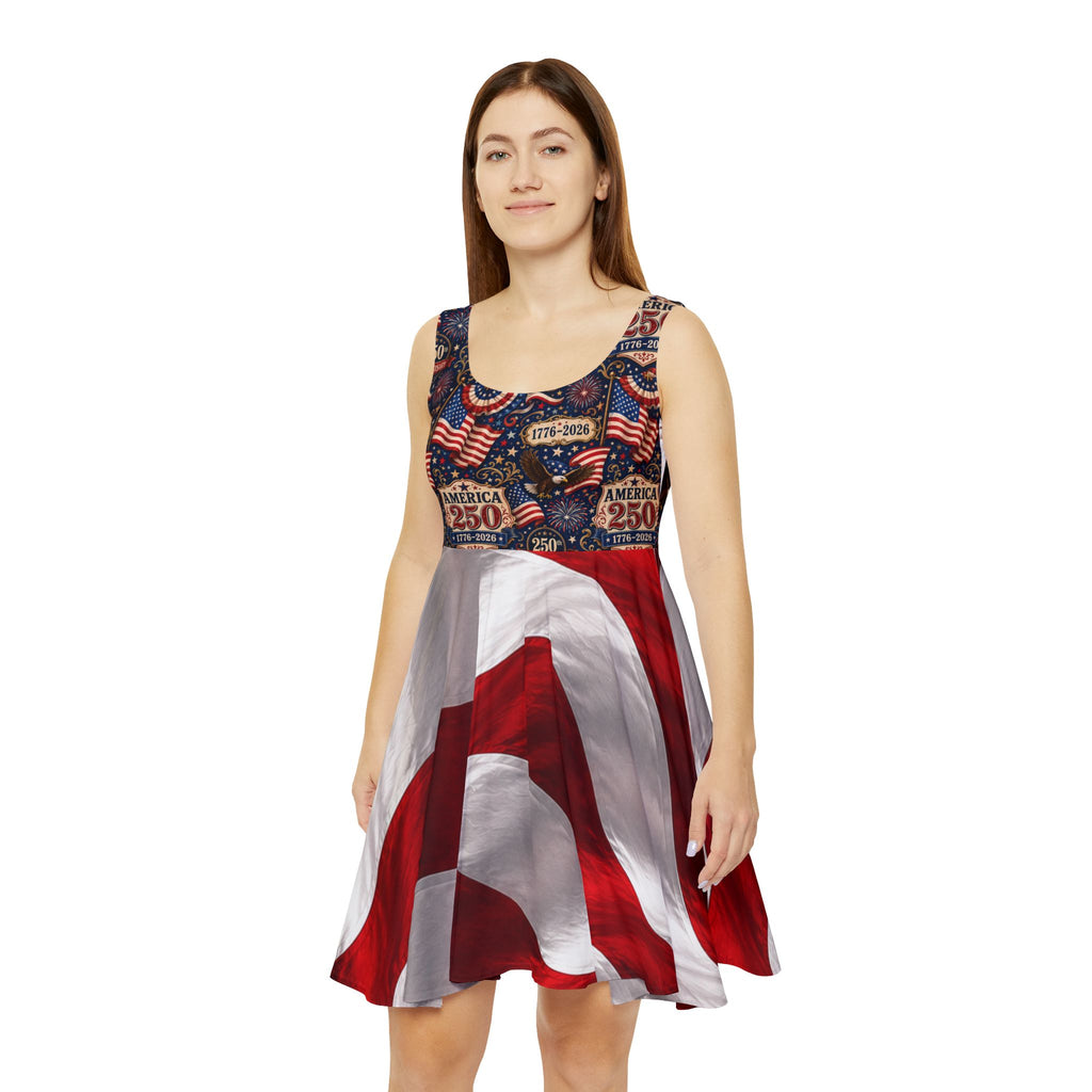 250th Anniversary Women's Skater Dress (AOP)