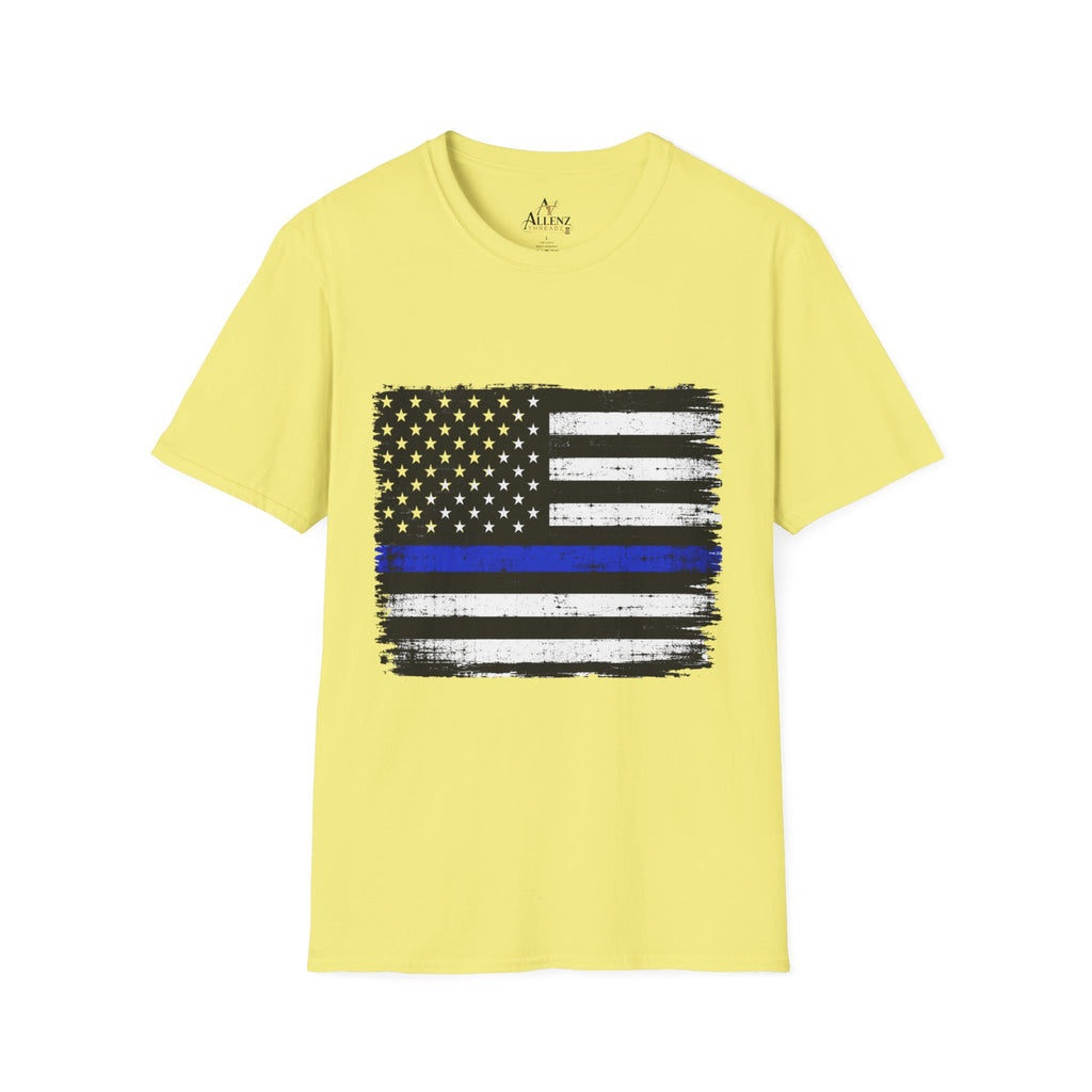 Thin Blue Line Unisex Softstyle T-Shirt