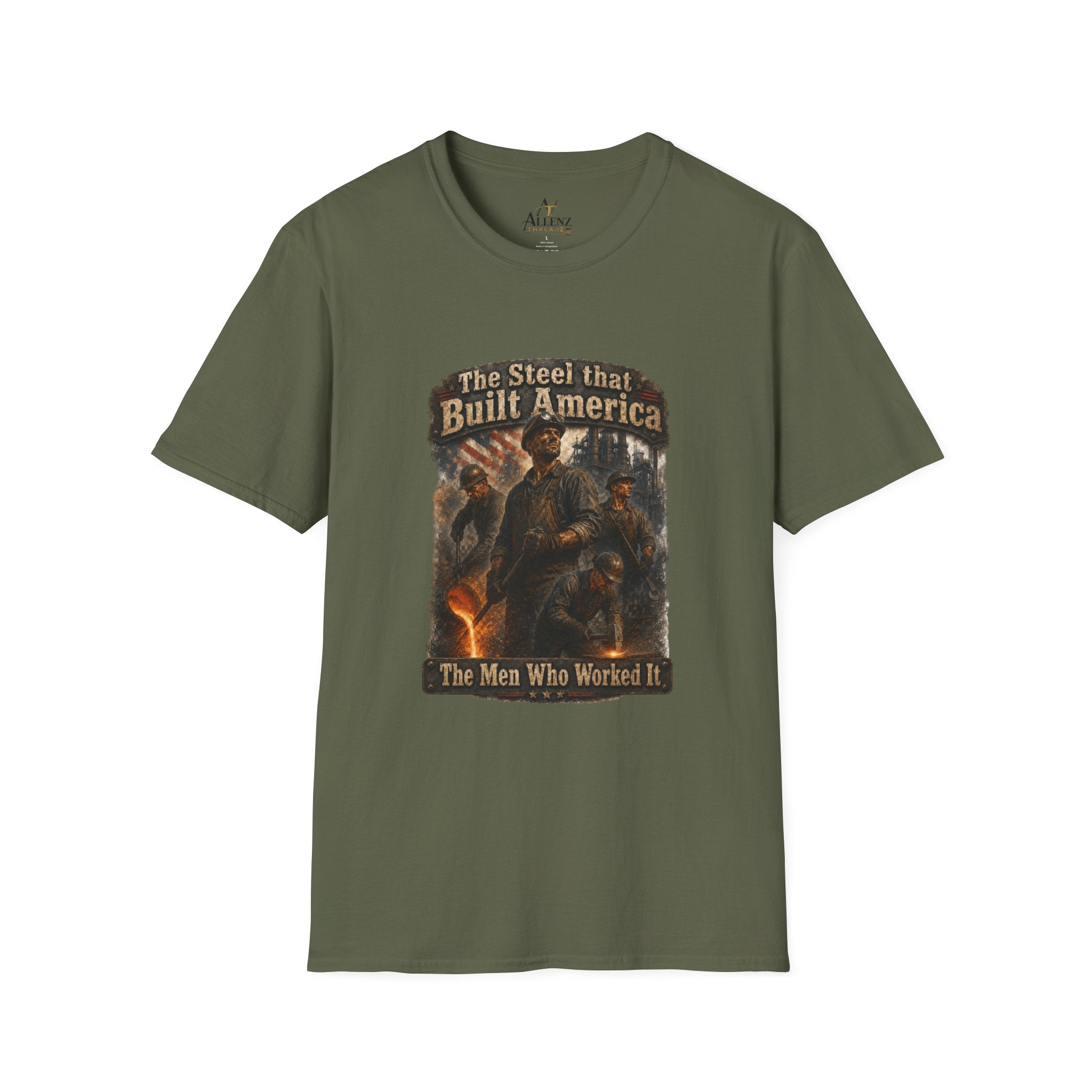 The Steel That Built America Unisex Softstyle T-Shirt
