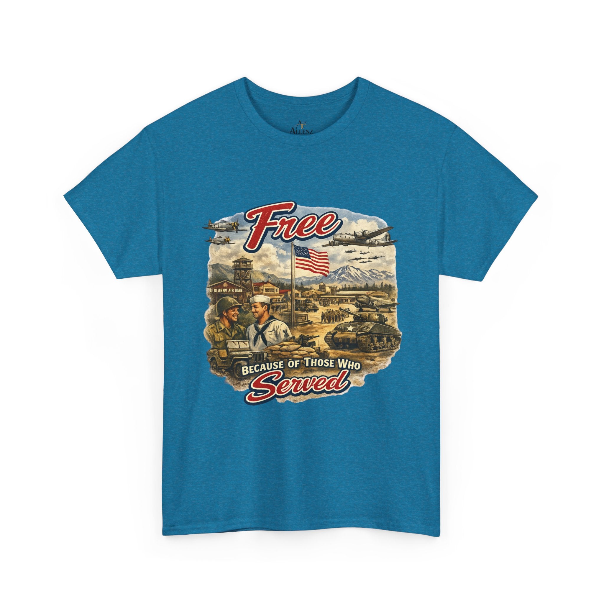 Unisex Heavy Cotton Tee - free because of who served