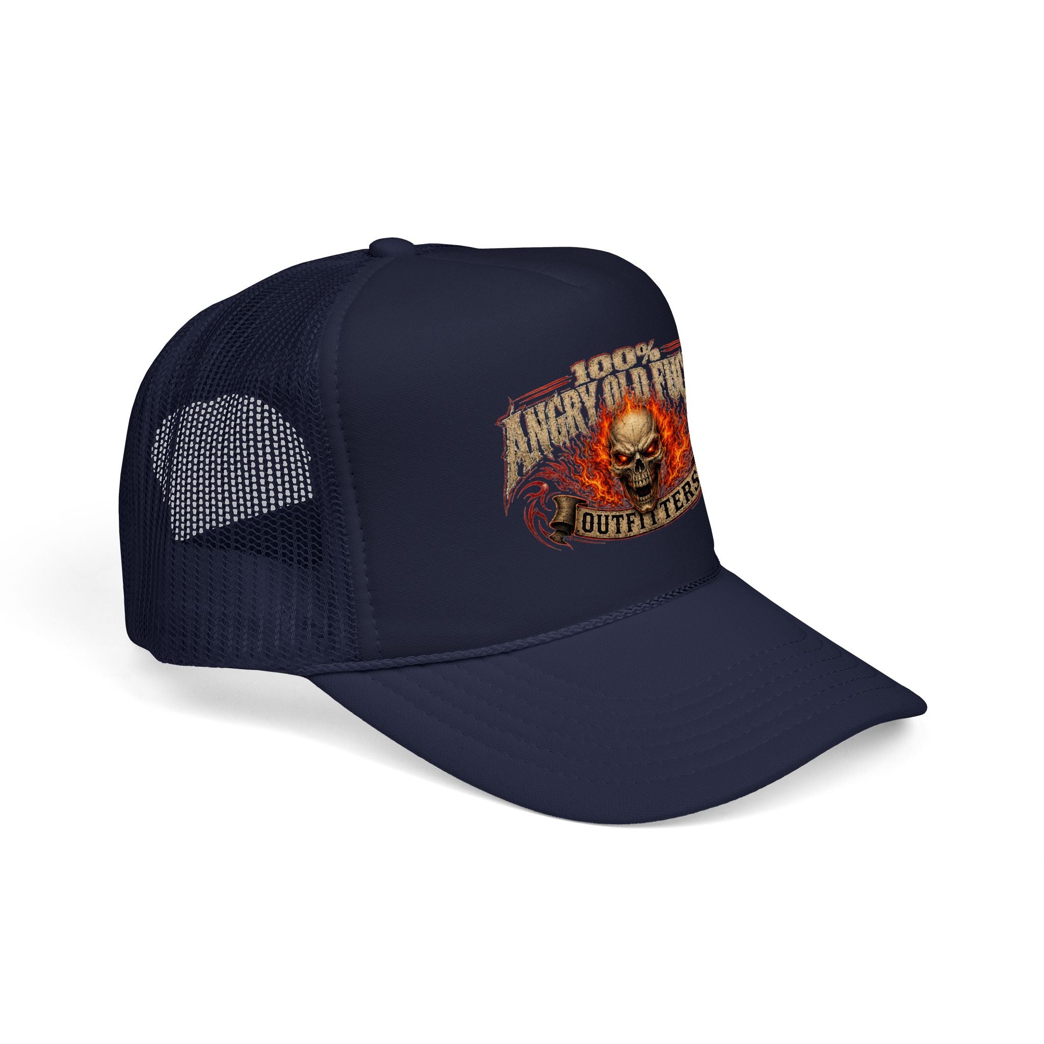 Foam Trucker Hat. 100% angry old man.