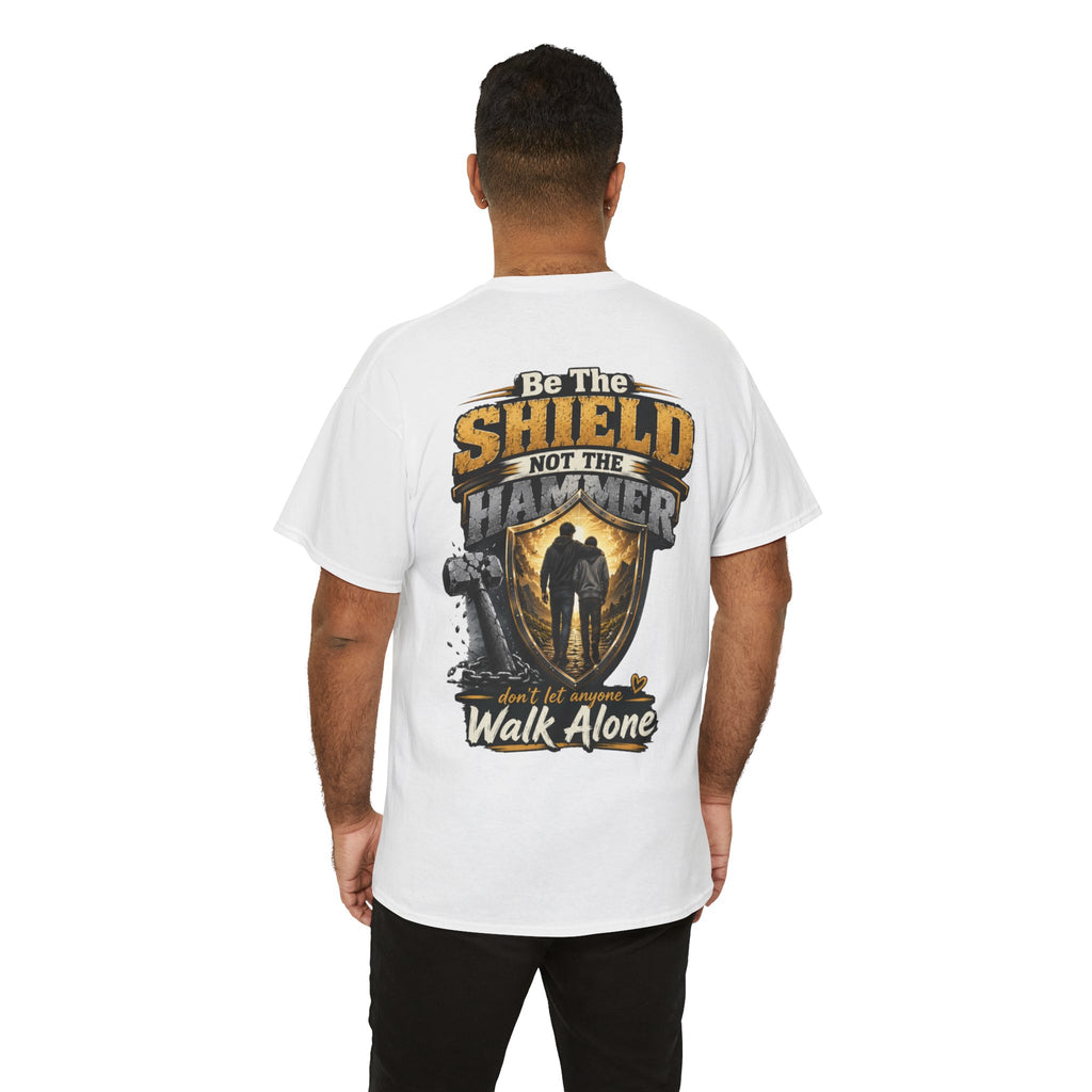 Be The Shield Unisex Heavy Cotton Tee