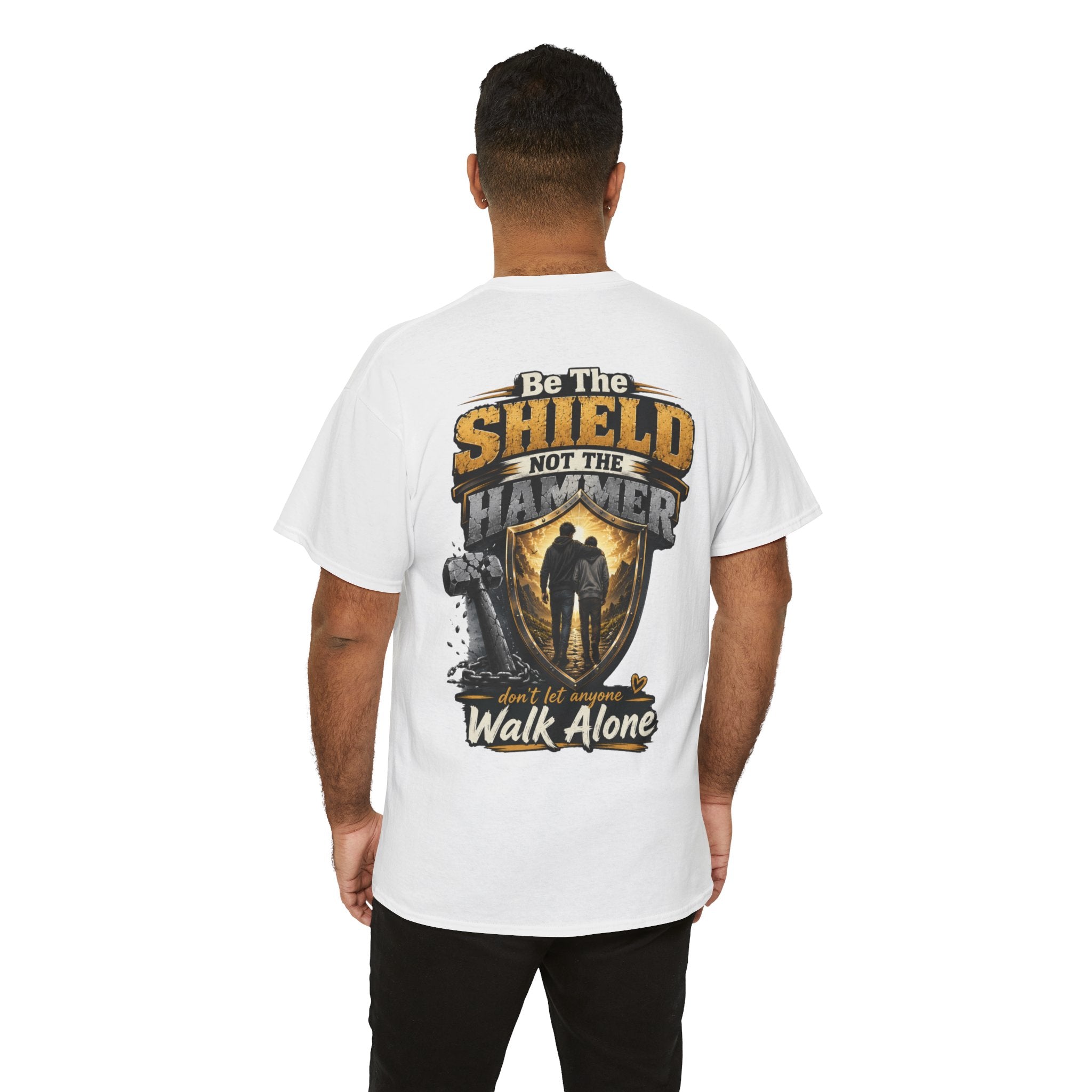Be The Shield Unisex Heavy Cotton Tee