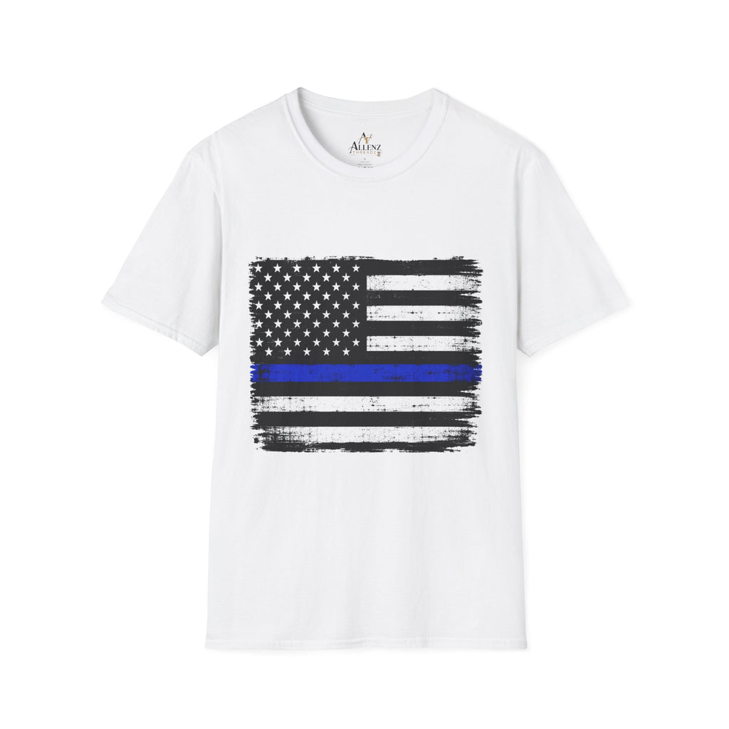 Thin Blue Line Unisex Softstyle T-Shirt