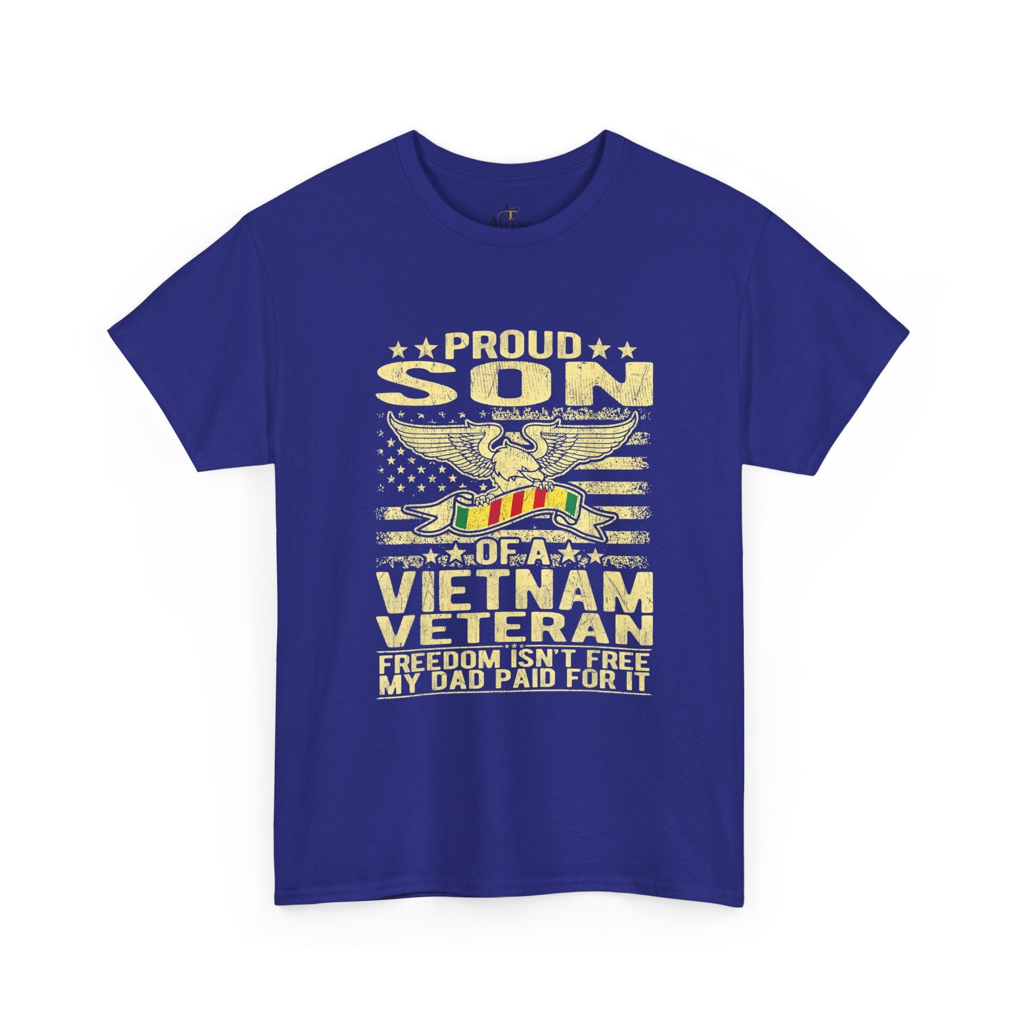 Unisex Heavy Cotton Tee  Proud Son of a Vietnam Veteran