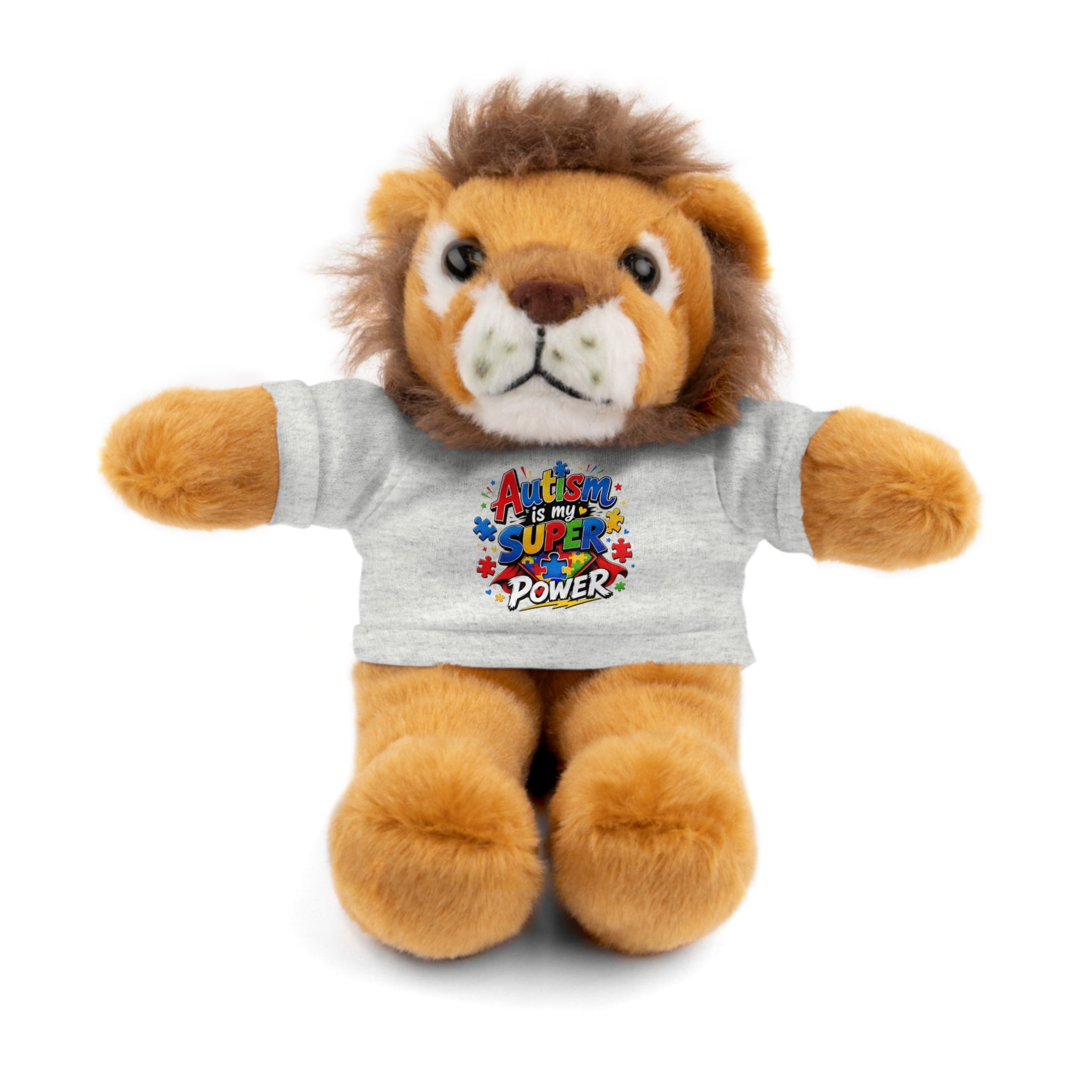 Kids Stuffed Animal with Autism T-Shirt