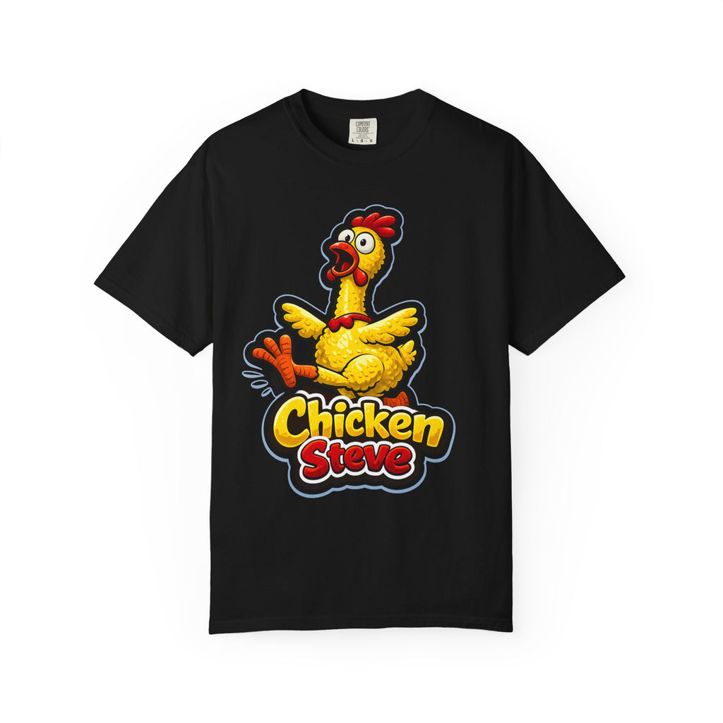 Chicken Steve T-Shirt — Funny Cartoon Chicken Graphic Tee