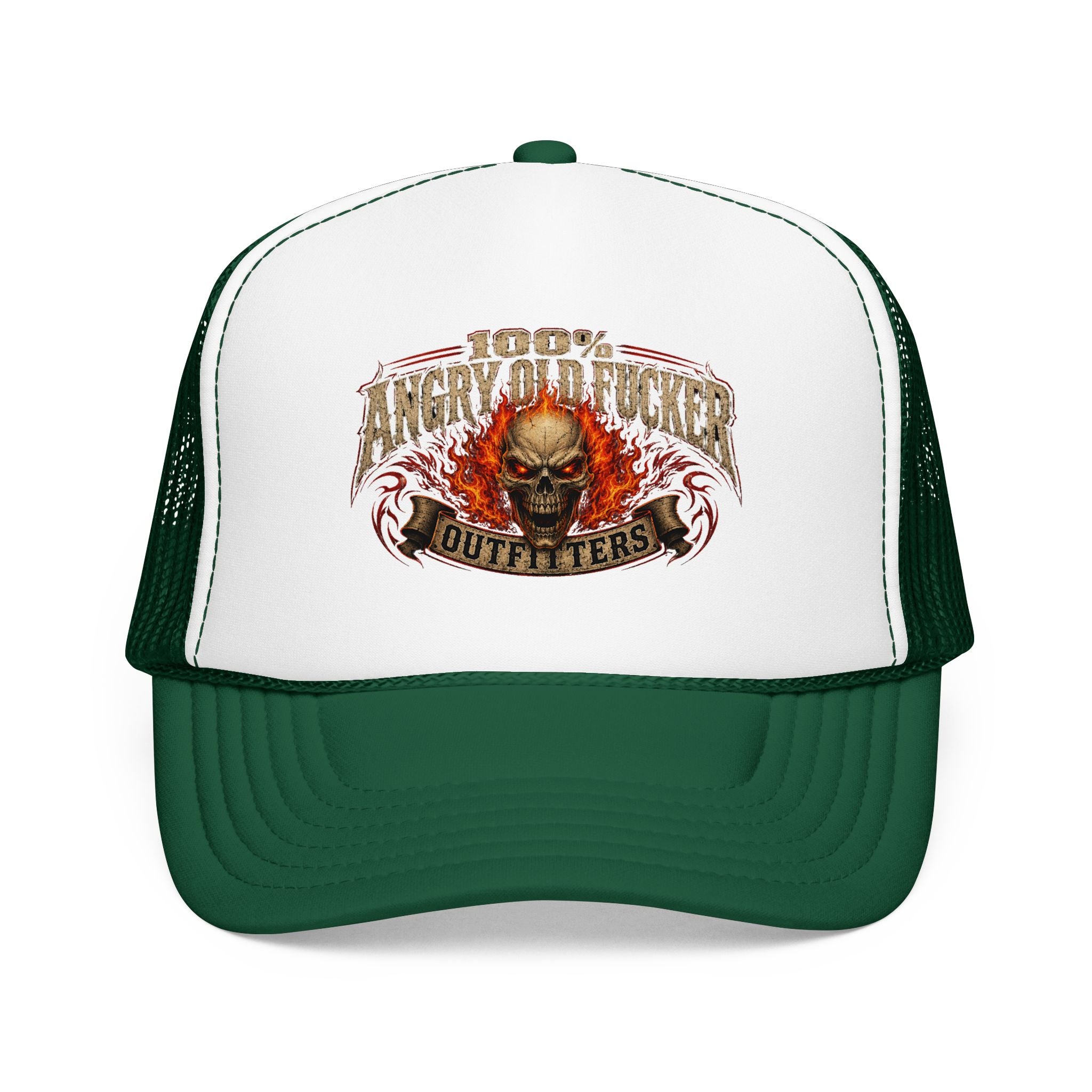 Foam Trucker Hat. 100% angry old man.