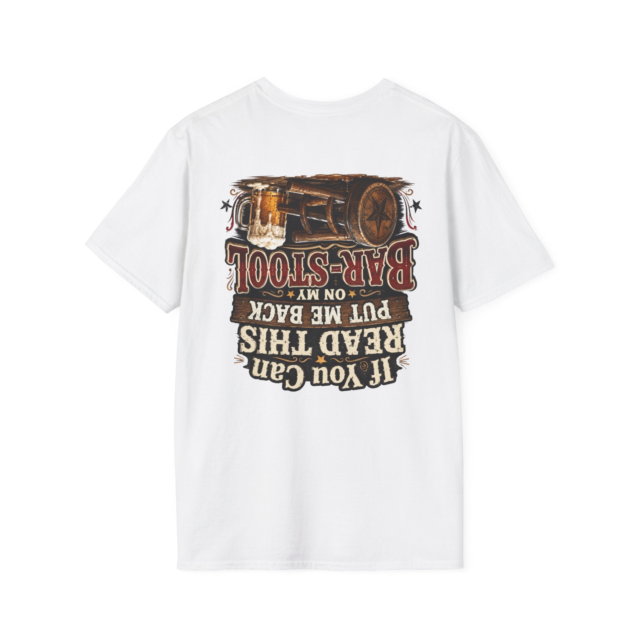 Funny Bar Unisex Softstyle T-Shirt