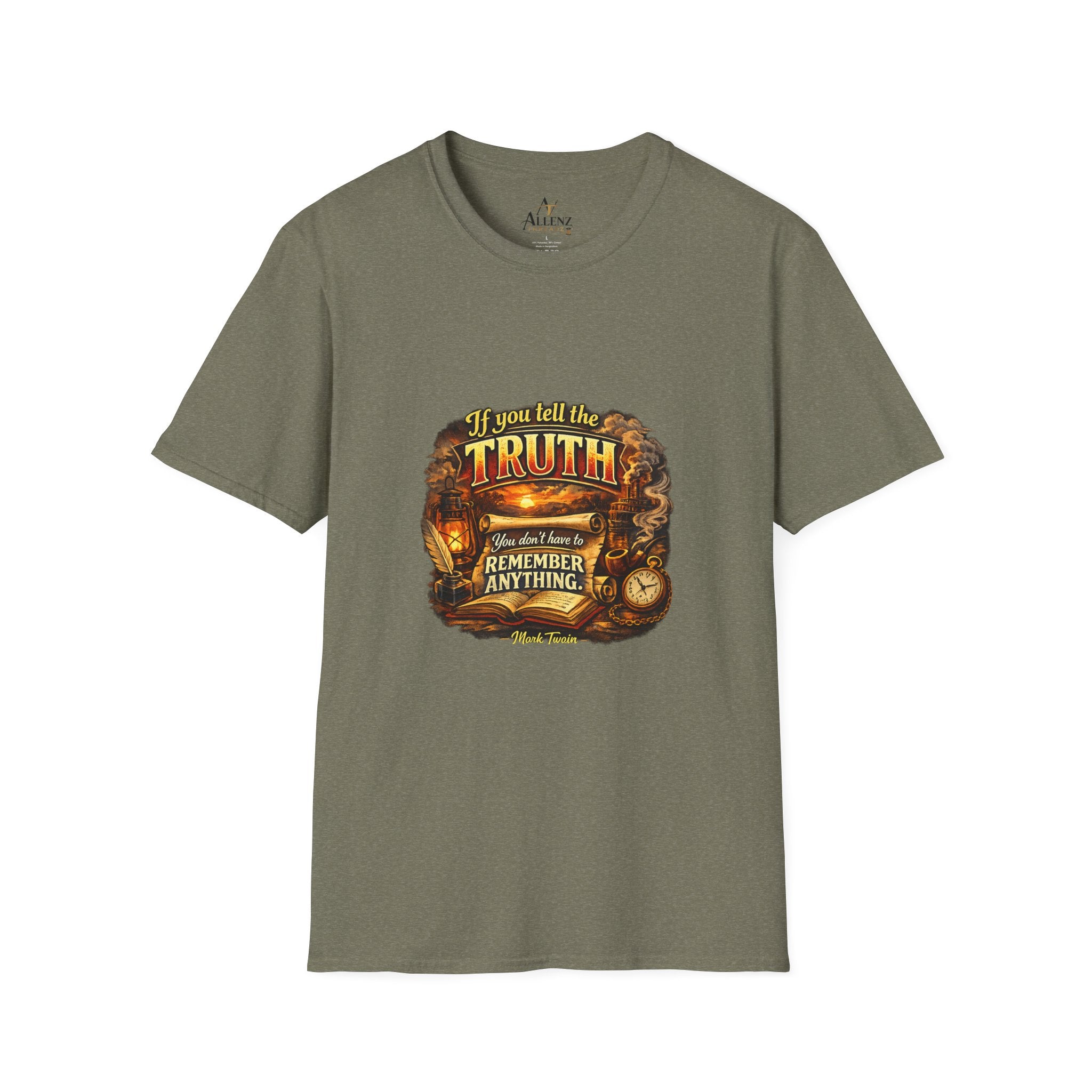 If you tell the truth Unisex Softstyle T-Shirt