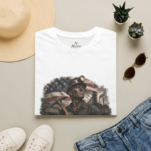 American Coal Miner Unisex Softstyle T-Shirt