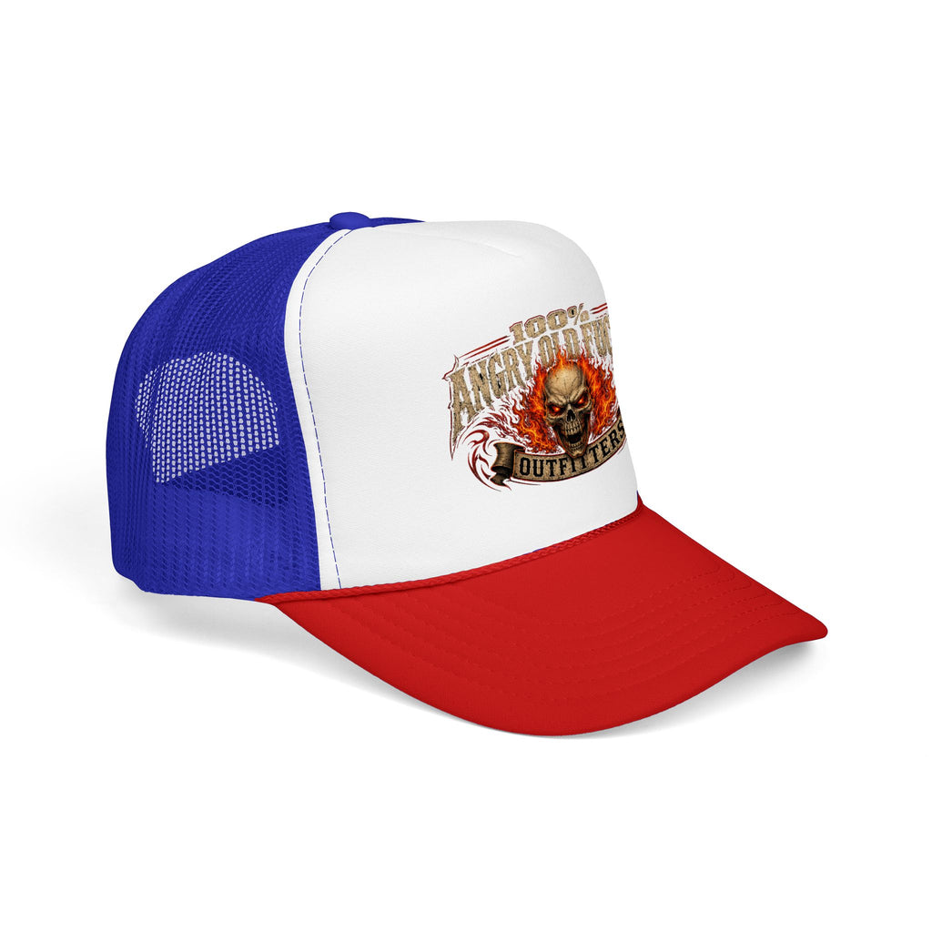 Foam Trucker Hat. 100% angry old man.