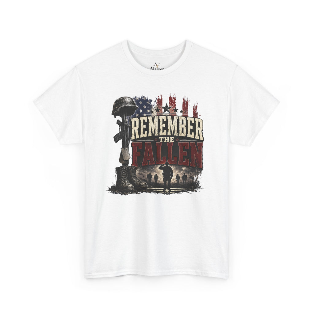 Unisex Heavy Cotton Tee   Military remember the Fallen