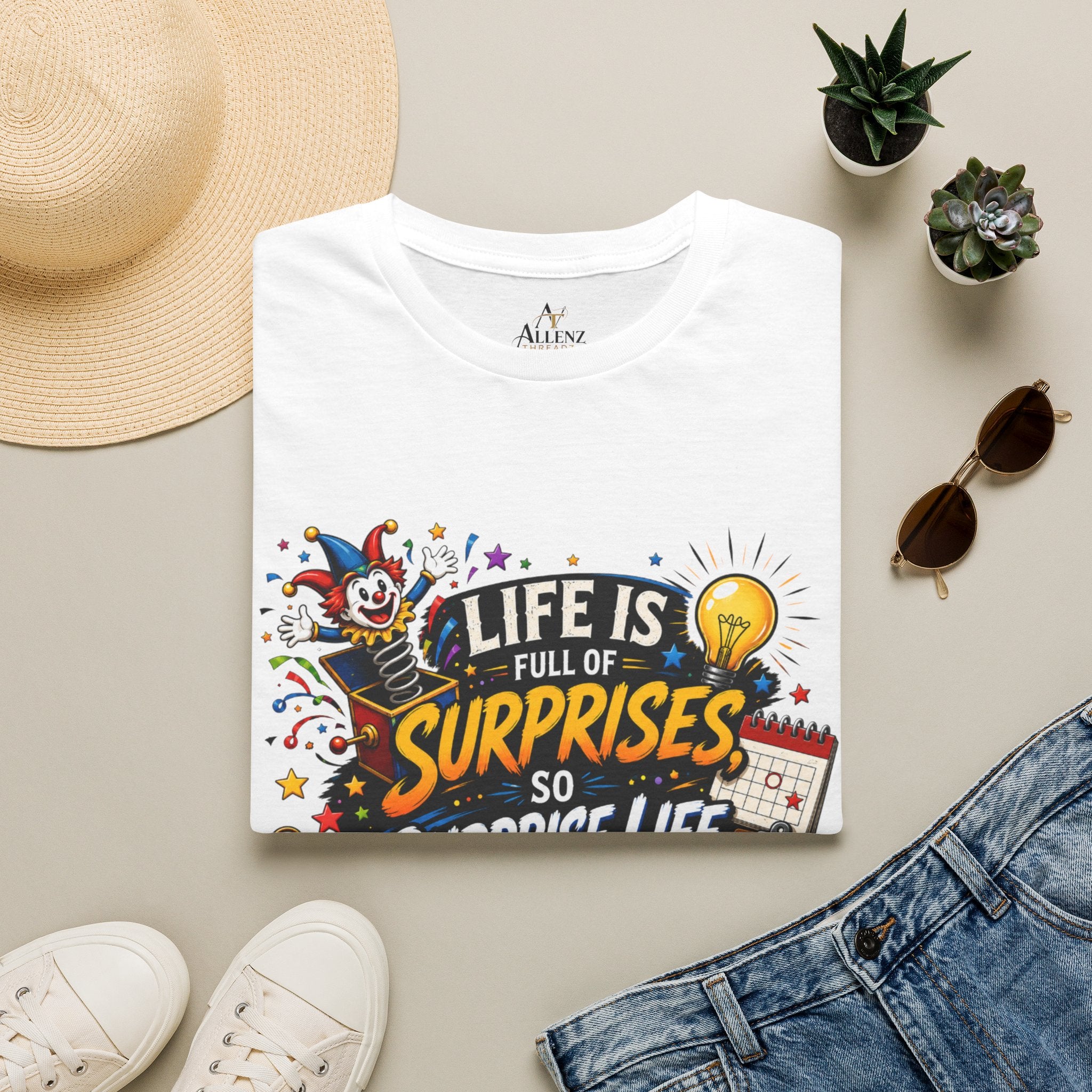 Life's Surprises Unisex Softstyle T-Shirt