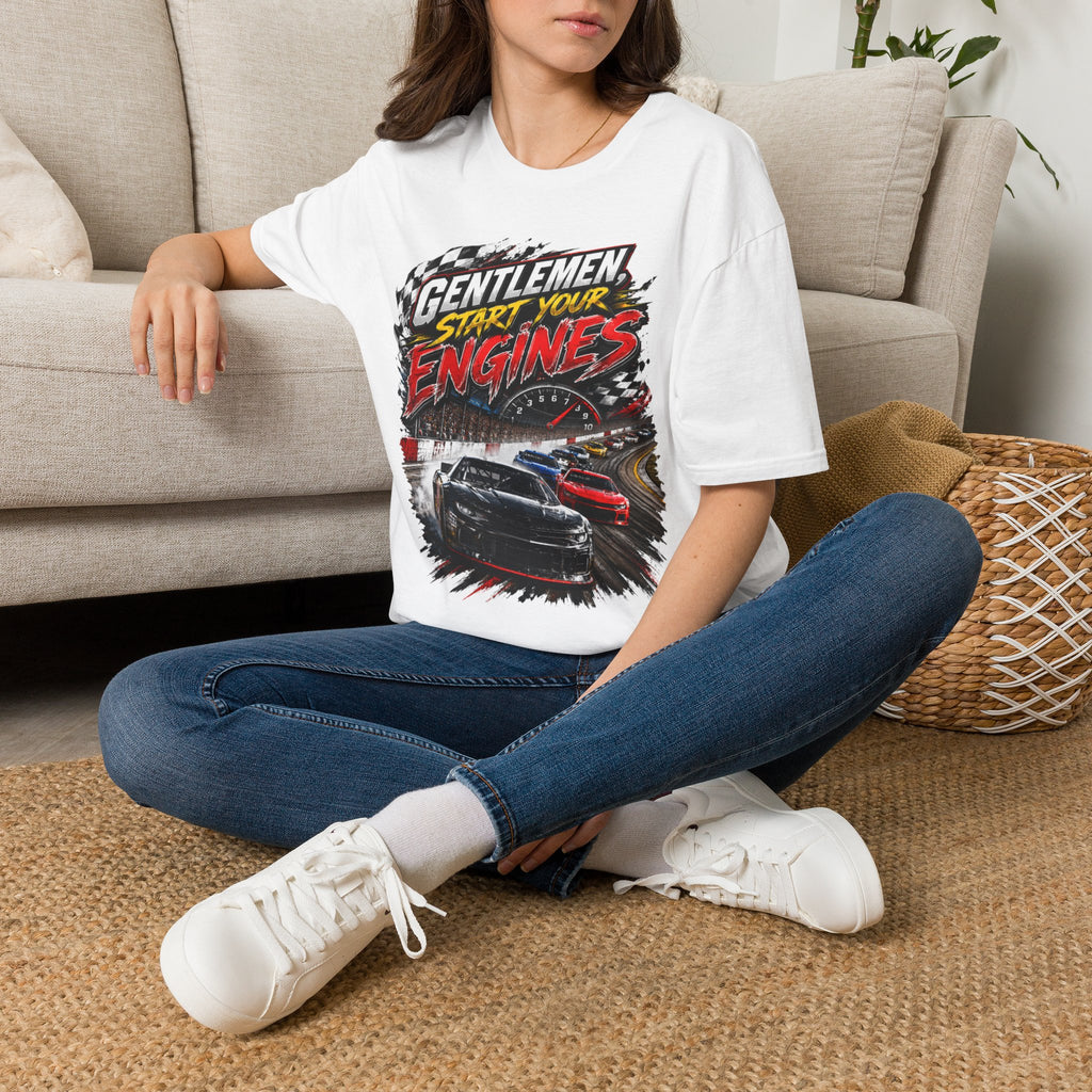 Start Your Engines Racing Unisex Softstyle T-Shirt