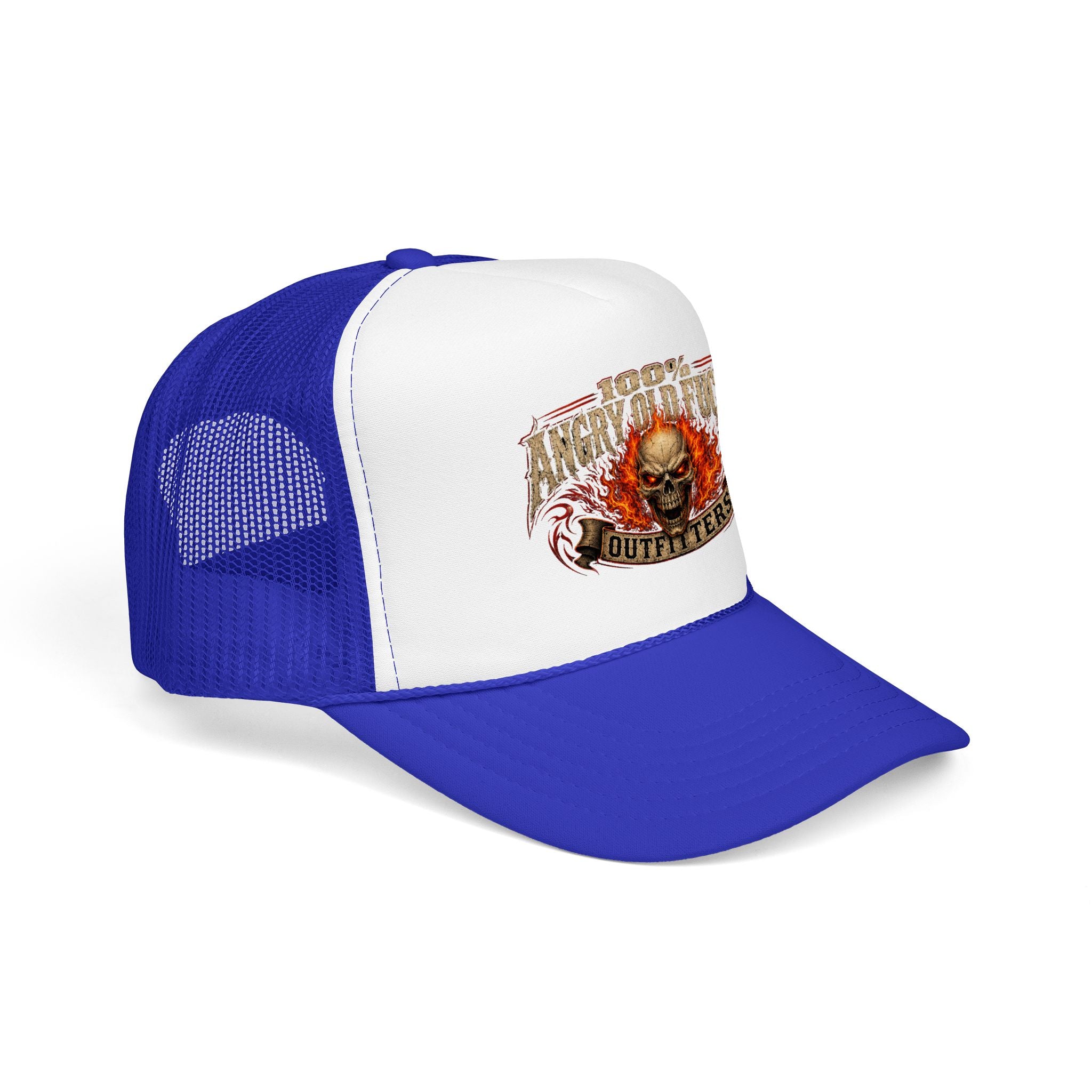 Foam Trucker Hat. 100% angry old man.