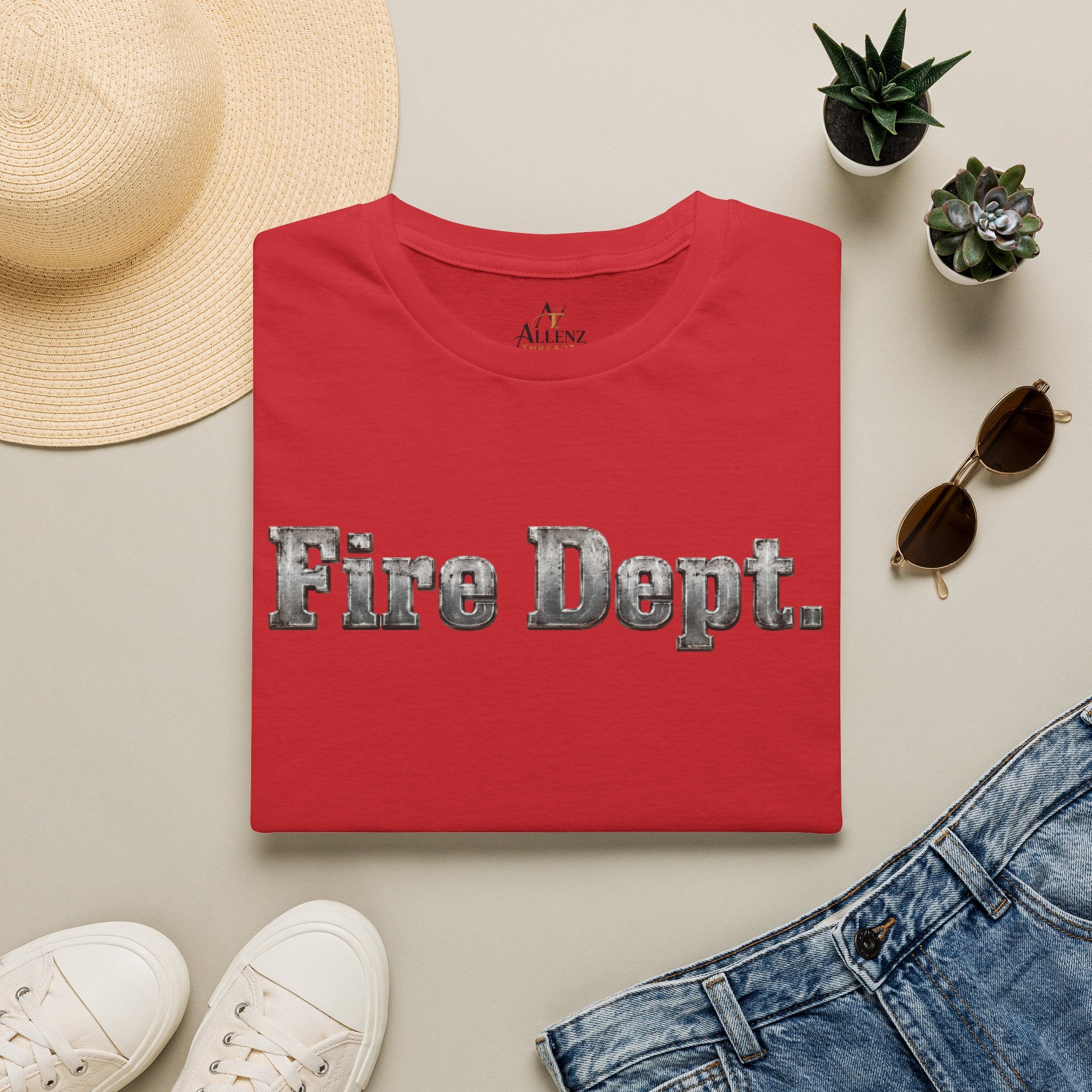 Fire Dept. Unisex Softstyle T-Shirt