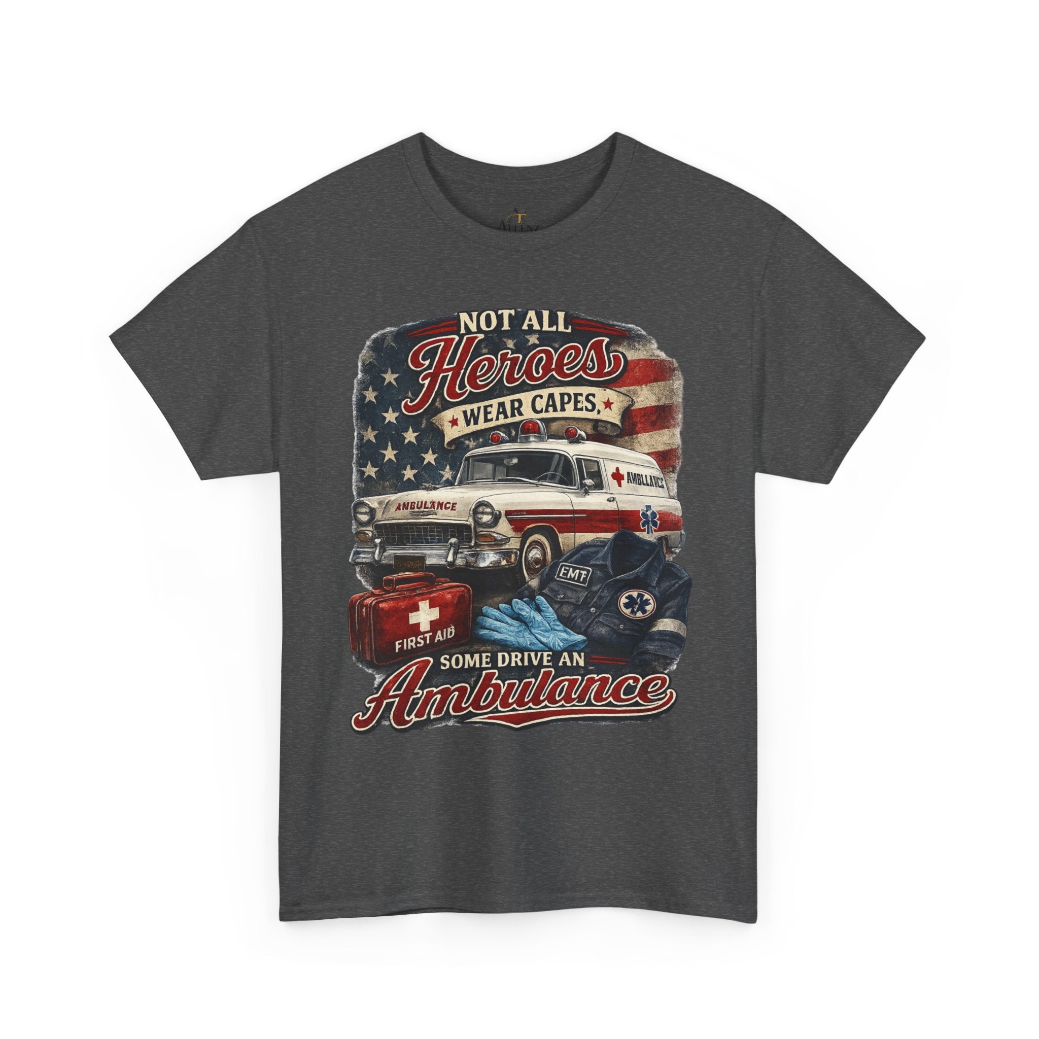 Ambulance Hero Unisex Heavy Cotton Tee