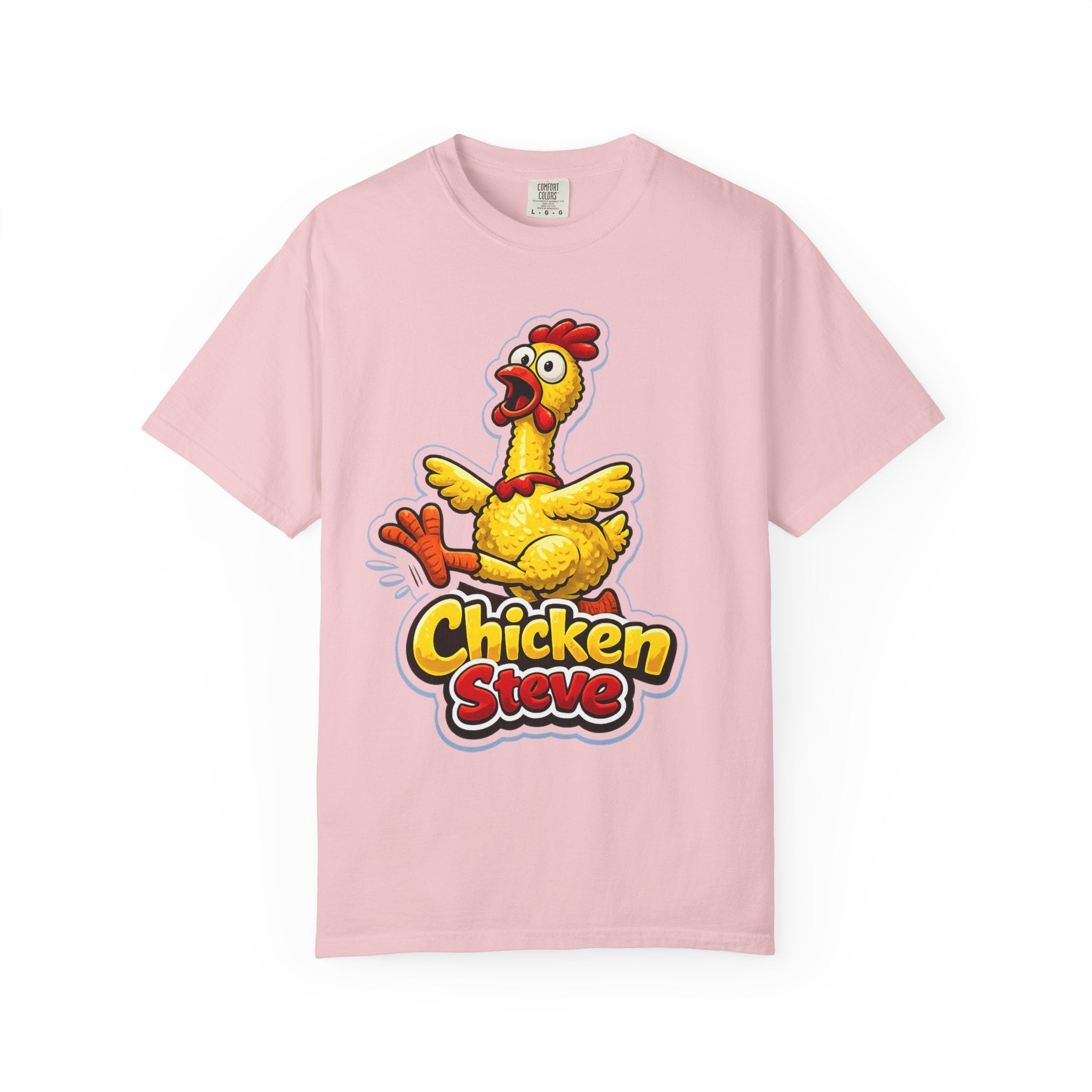 Chicken Steve T-Shirt — Funny Cartoon Chicken Graphic Tee
