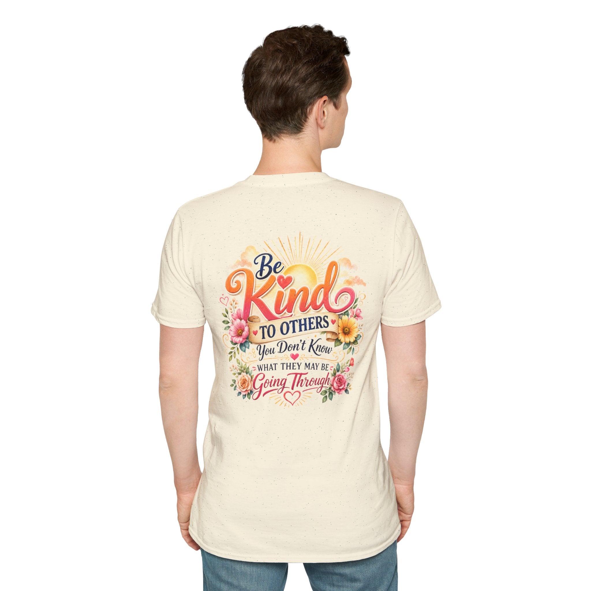 Be Kind Inspirational Unisex Softstyle T-Shirt