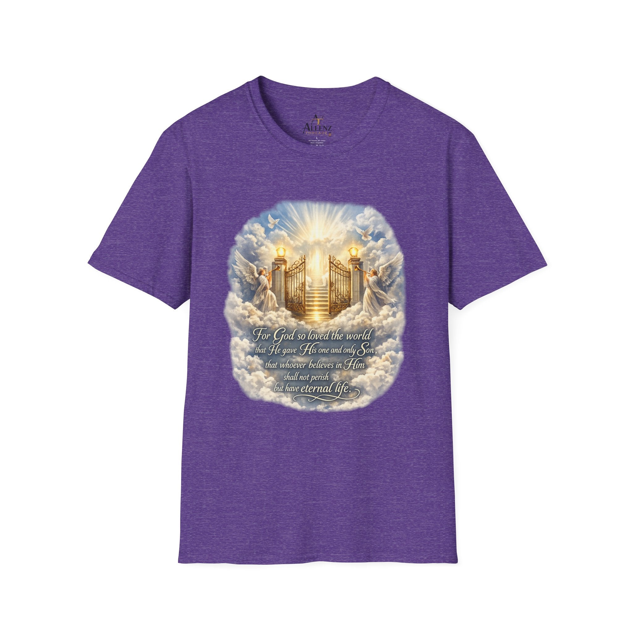Heavenly Gates T‑Shirt — Inspirational Christian Faith Graphic Tee