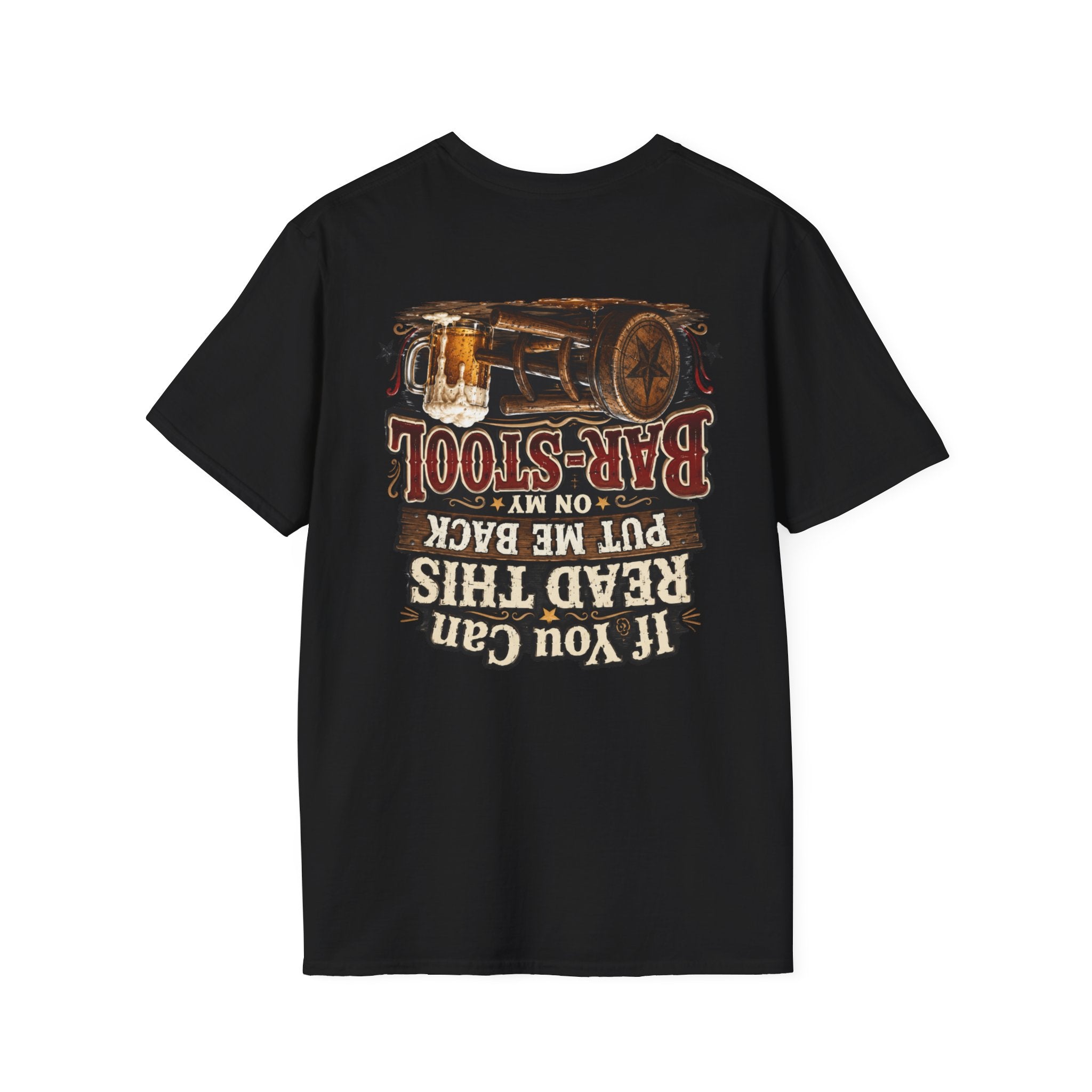 Funny Bar Unisex Softstyle T-Shirt