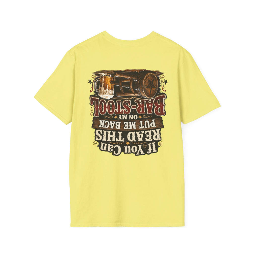 Funny Bar Unisex Softstyle T-Shirt