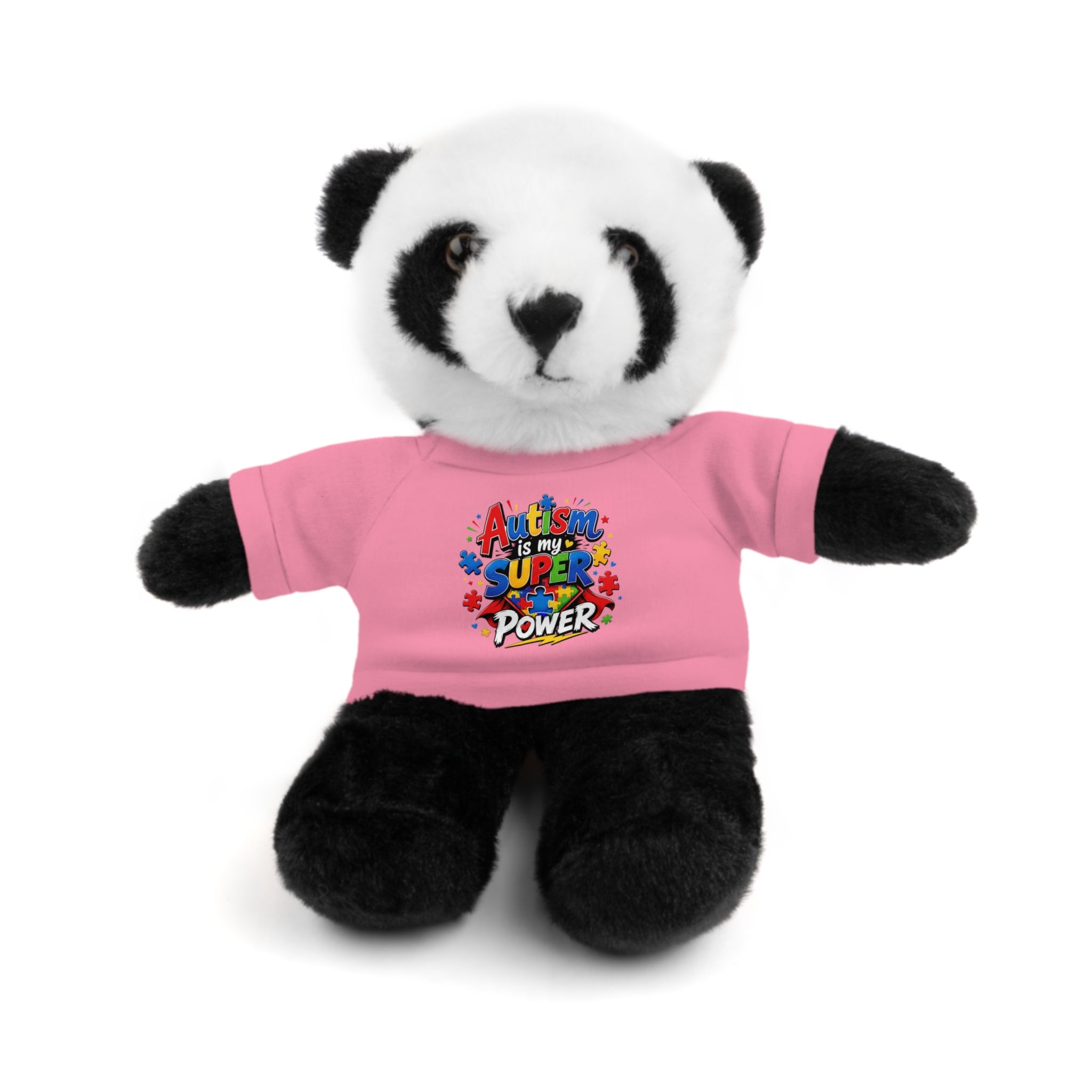 Kids Stuffed Animal with Autism T-Shirt