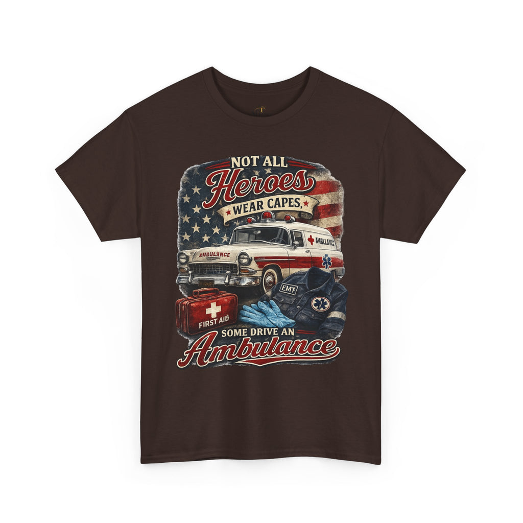 Ambulance Hero Unisex Heavy Cotton Tee
