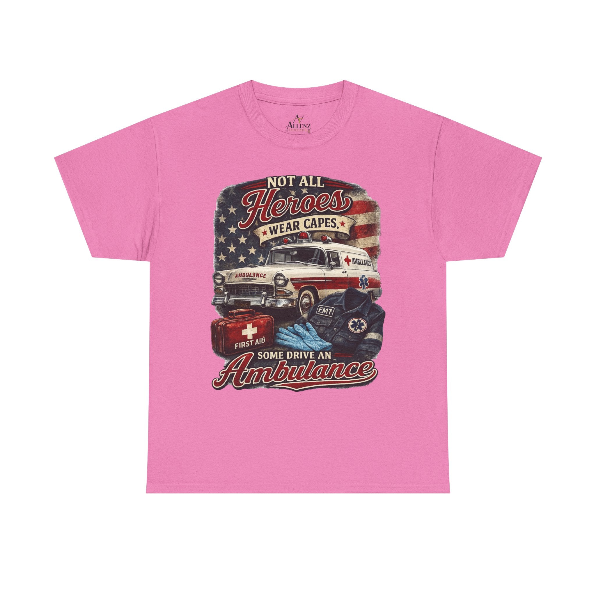 Ambulance Hero Unisex Heavy Cotton Tee