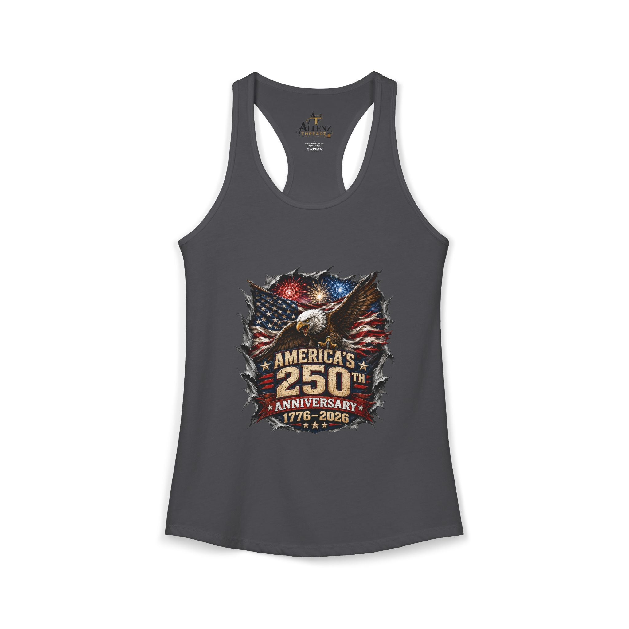 Americas 250th Anniversary Women's Ideal Racerback Tank