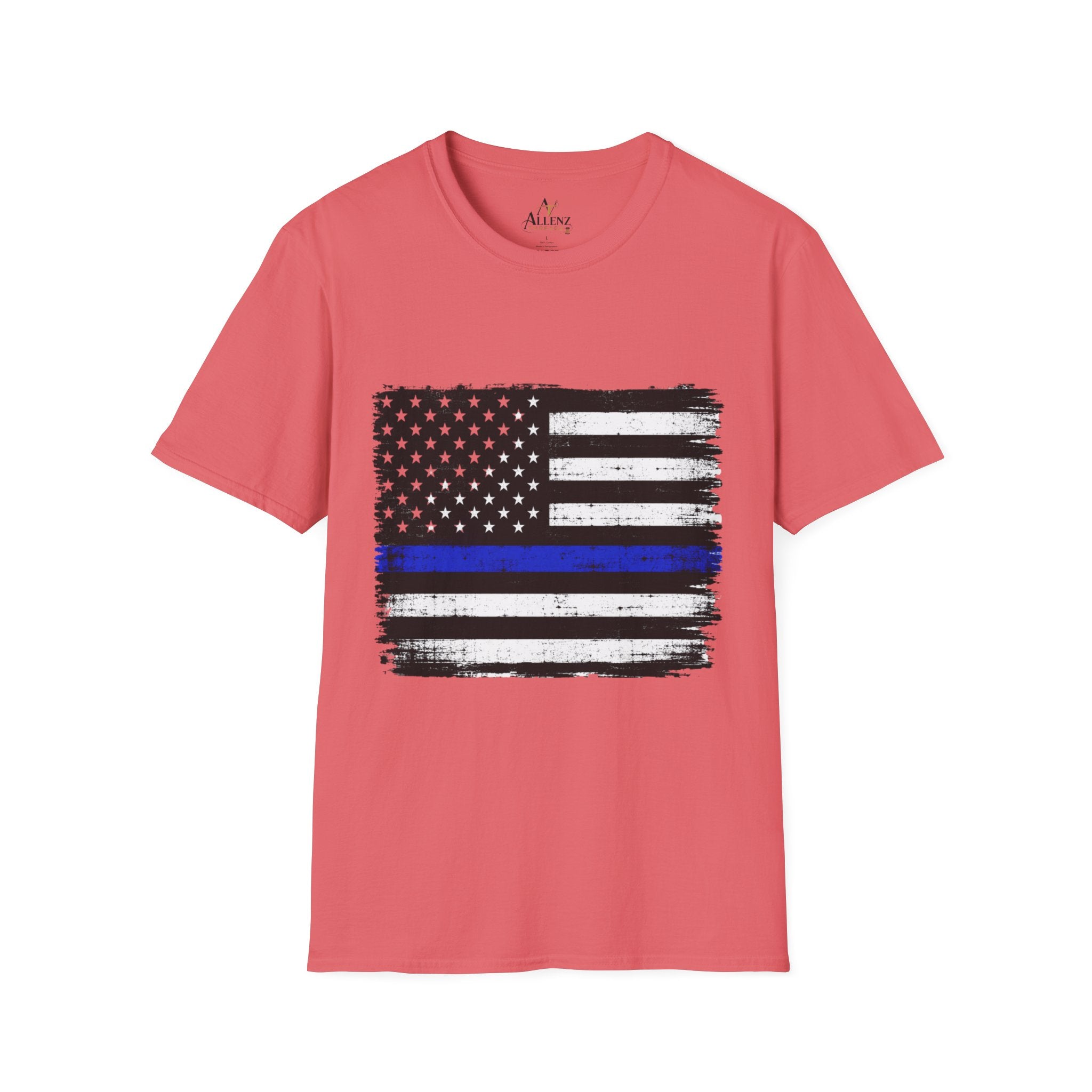 Thin Blue Line Unisex Softstyle T-Shirt