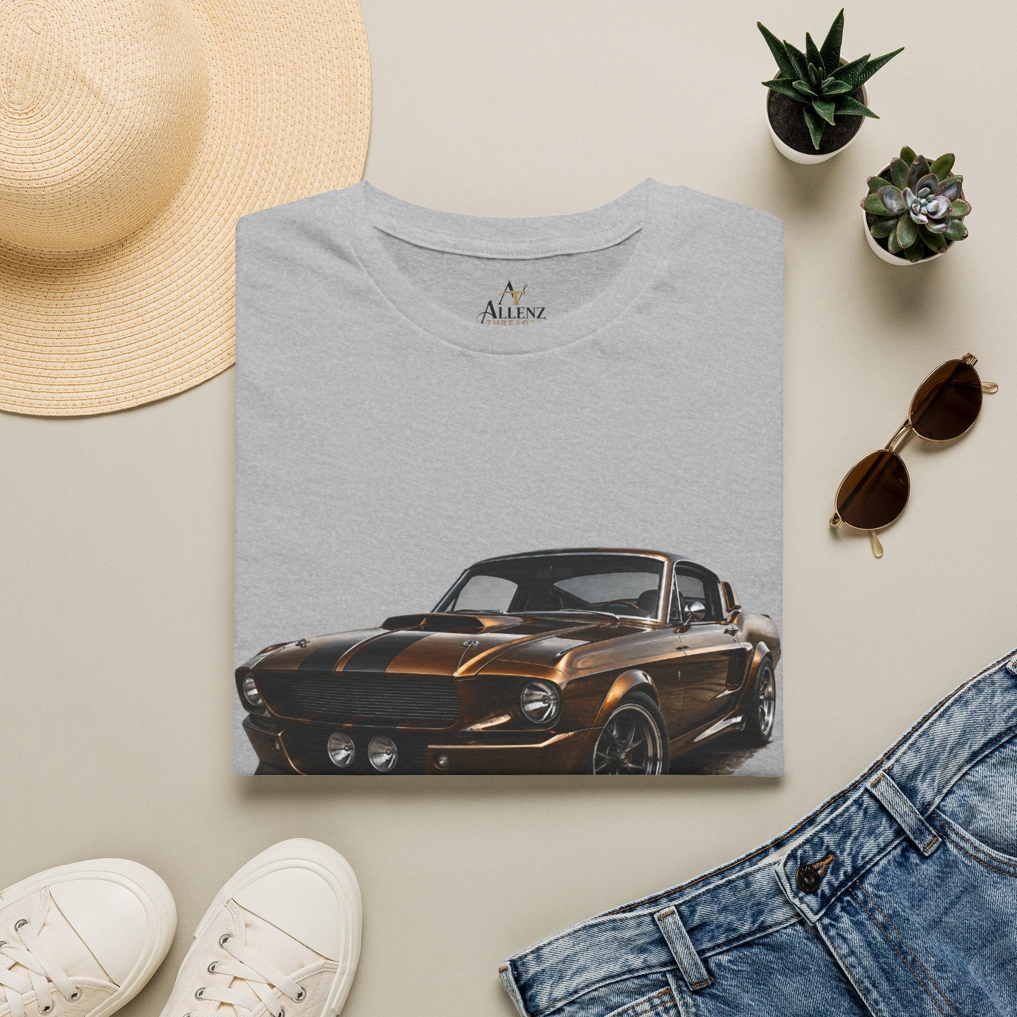 The Unicorn 67 Mustang Unisex Softstyle T-Shirt