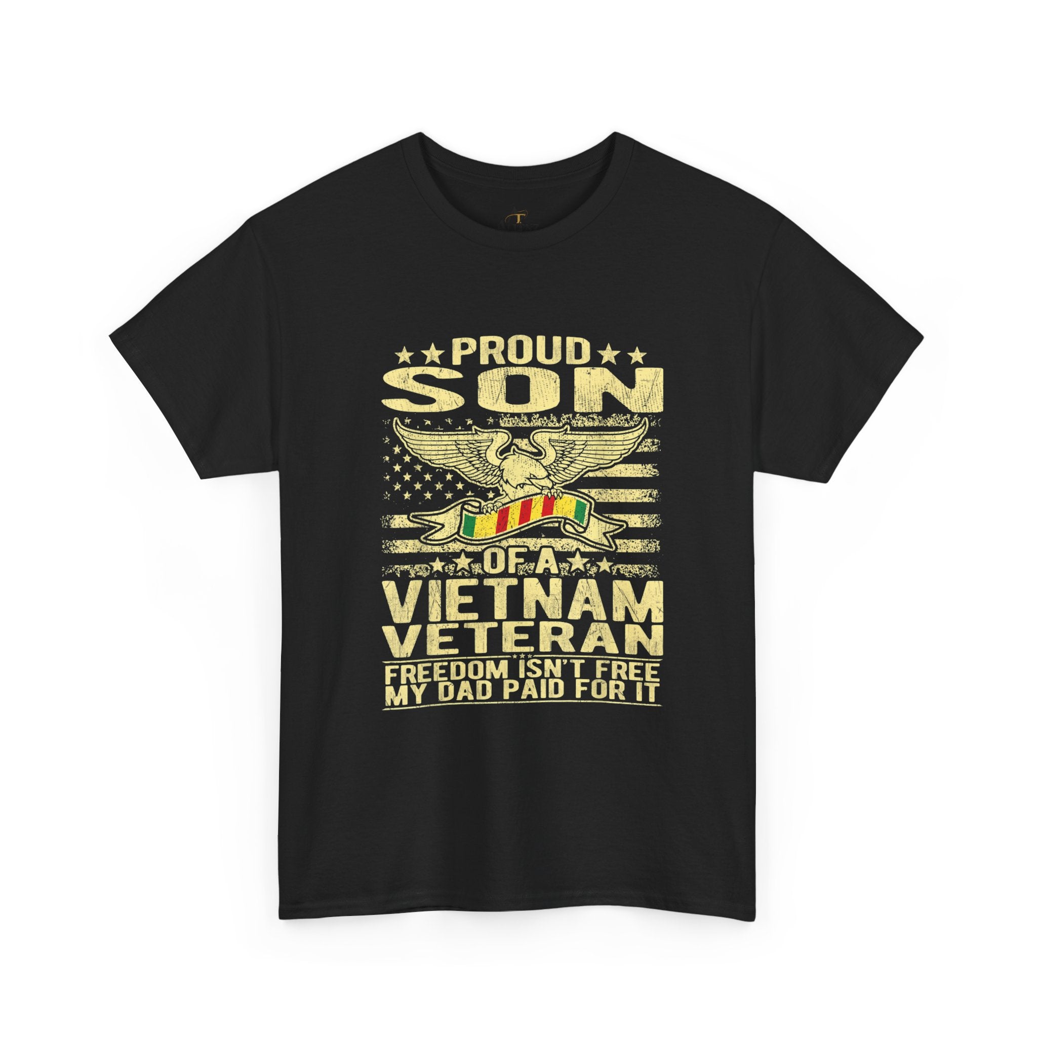 Unisex Heavy Cotton Tee  Proud Son of a Vietnam Veteran