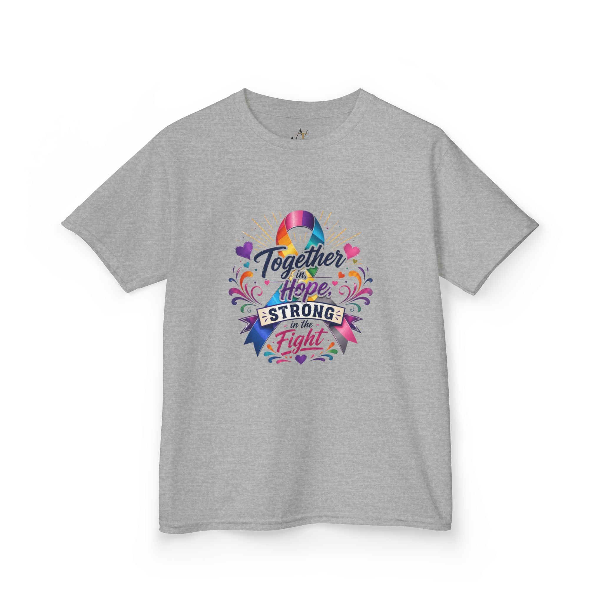 Together In Hope Cancer Awareness Kids Heavy Cotton™ Tee