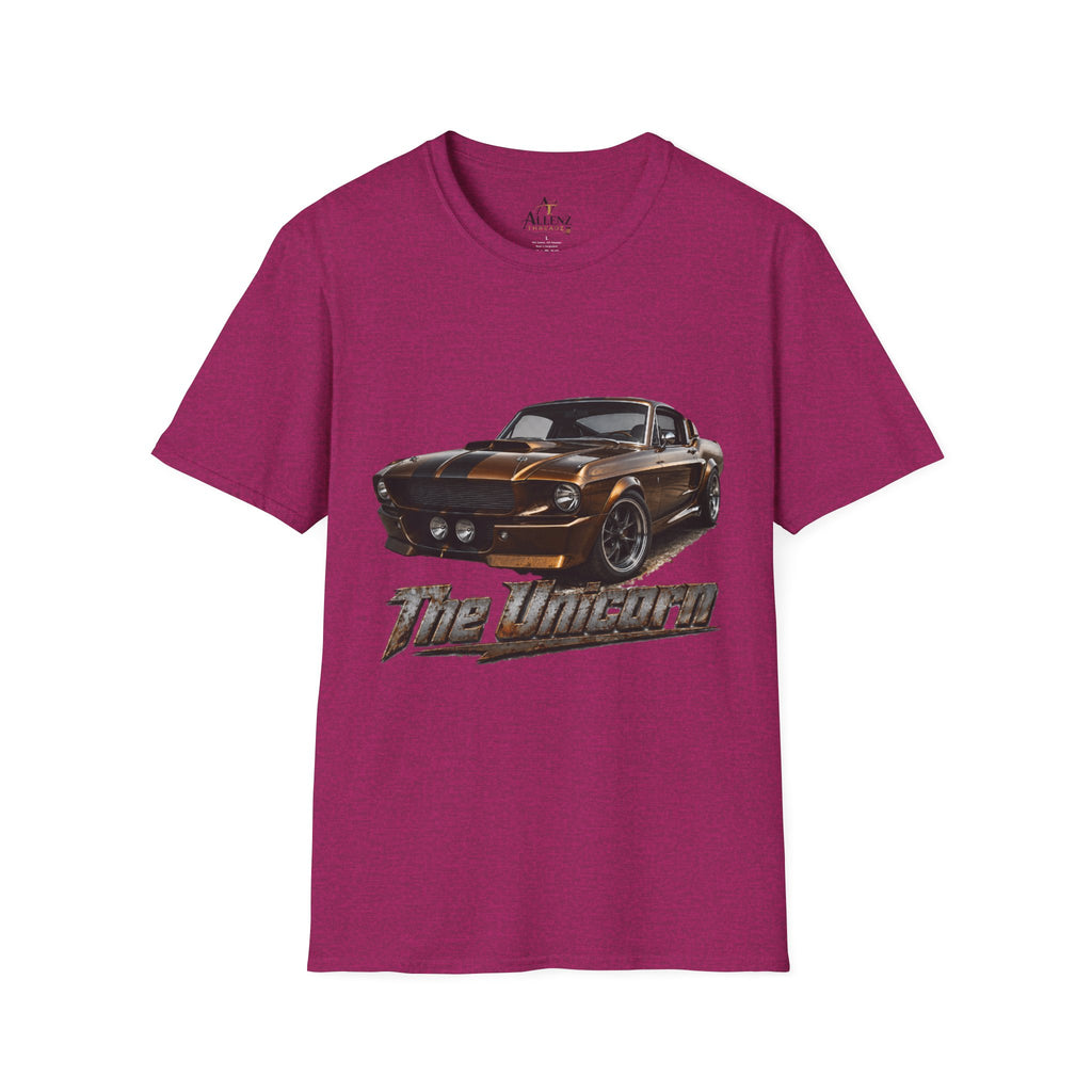 The Unicorn 67 Mustang Unisex Softstyle T-Shirt