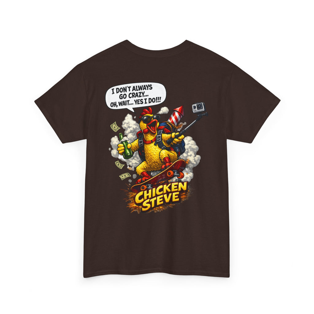 Unisex Heavy Cotton Tee    Chicken Steve's Adventures