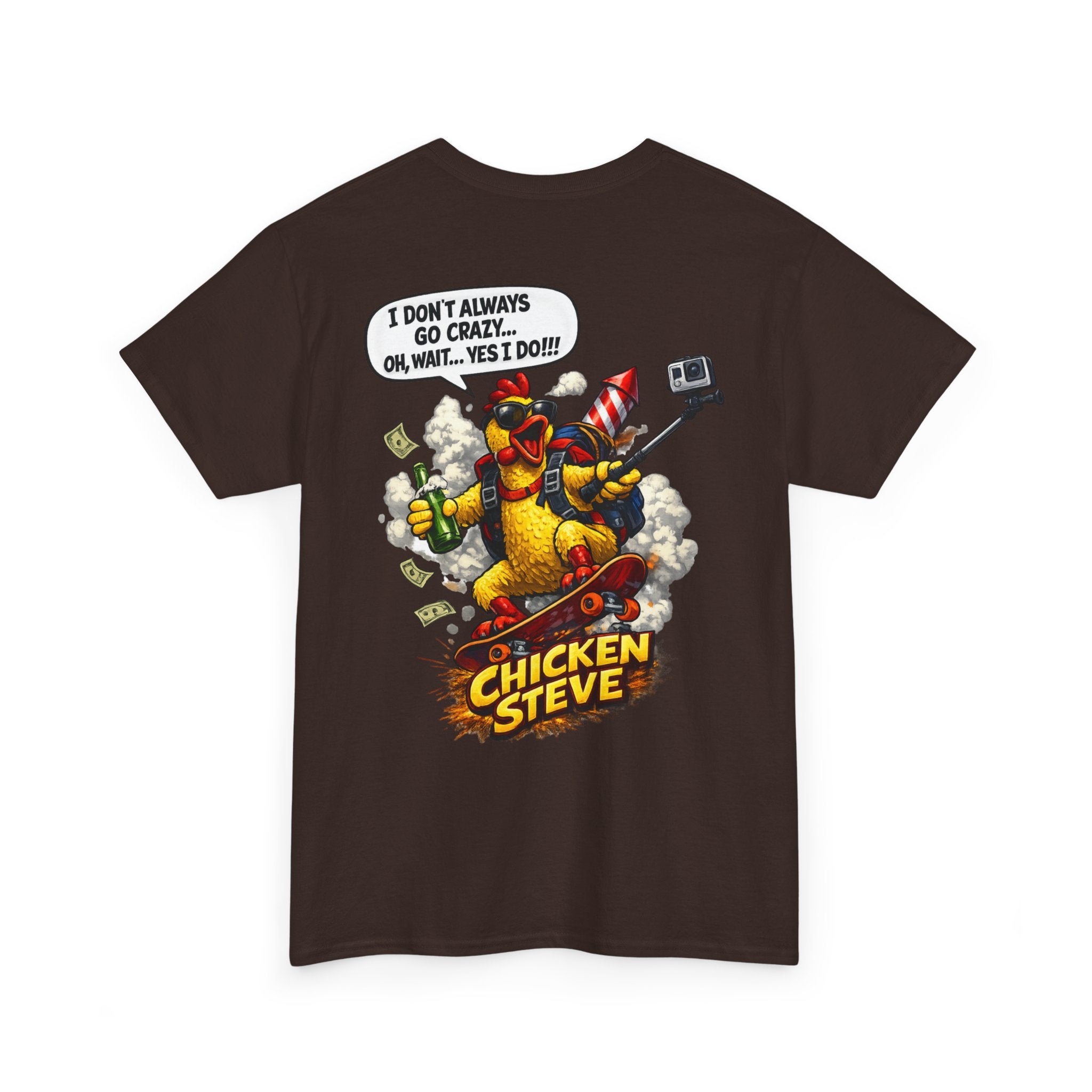 Unisex Heavy Cotton Tee    Chicken Steve's Adventures