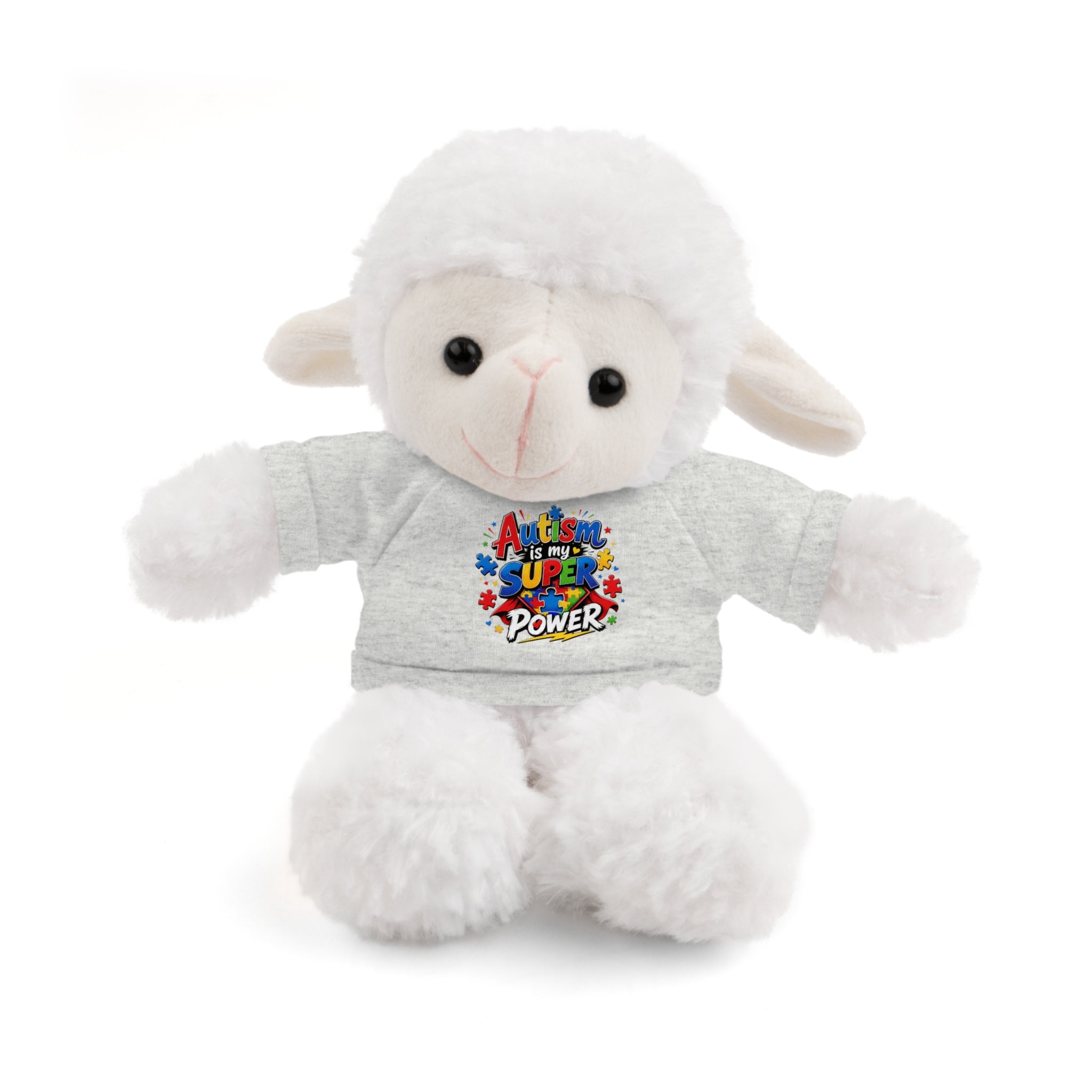 Kids Stuffed Animal with Autism T-Shirt