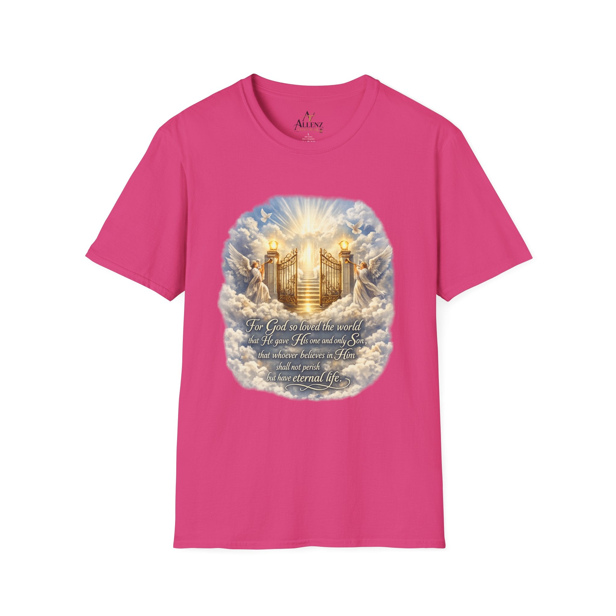 Heavenly Gates T‑Shirt — Inspirational Christian Faith Graphic Tee