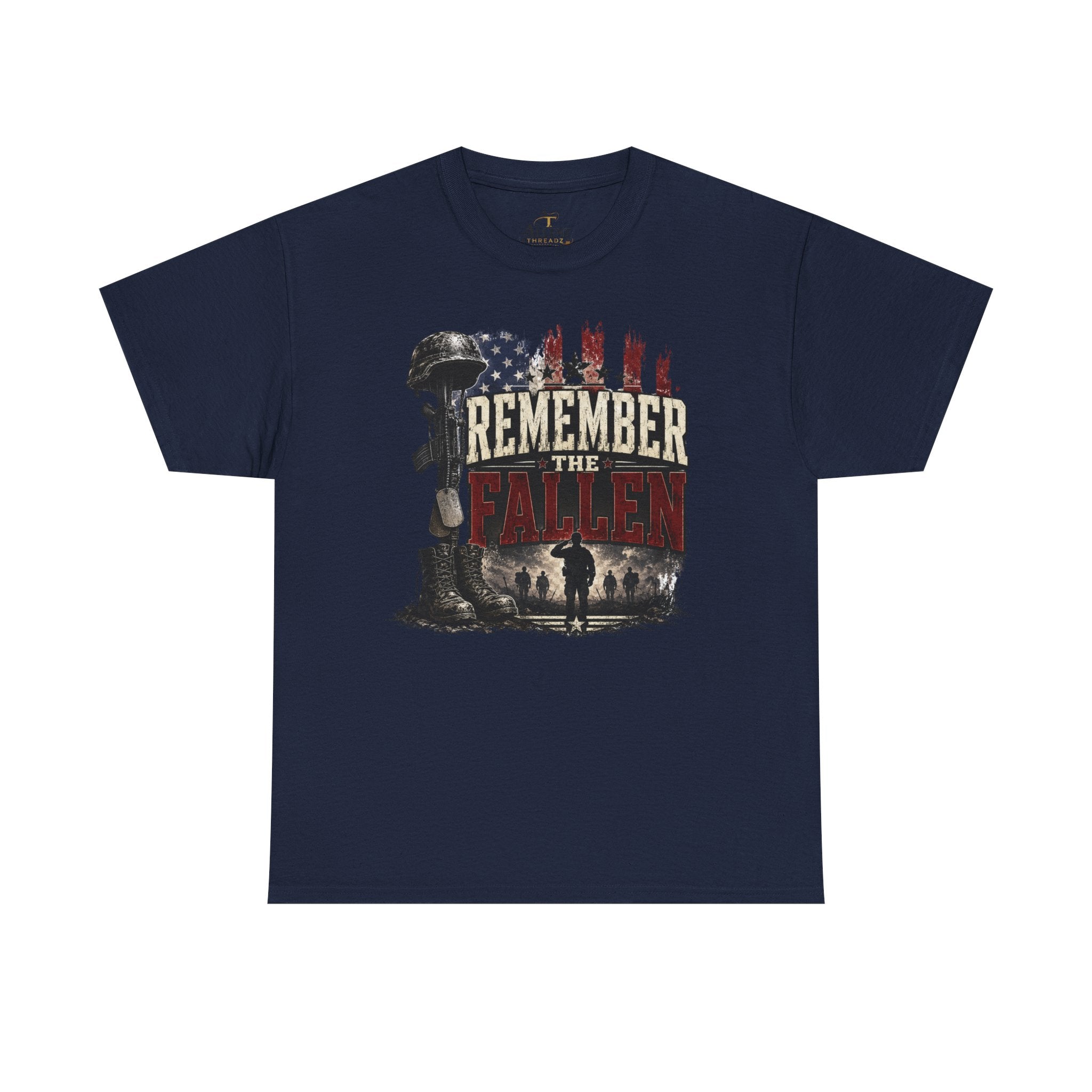 Unisex Heavy Cotton Tee   Military remember the Fallen