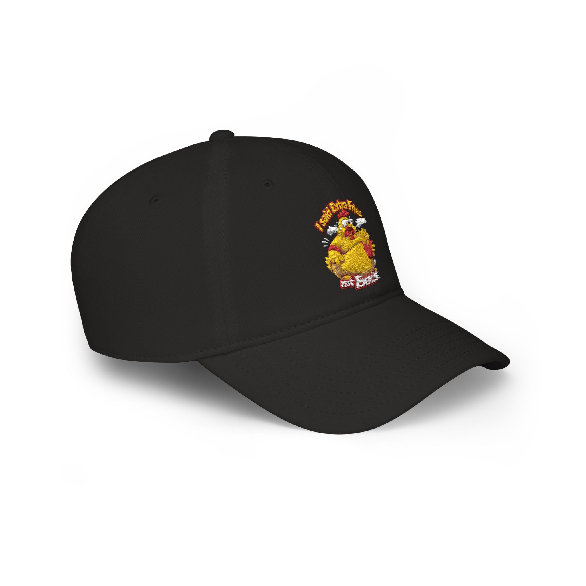 Low Profile Baseball Cap /I said extra fries not exercise