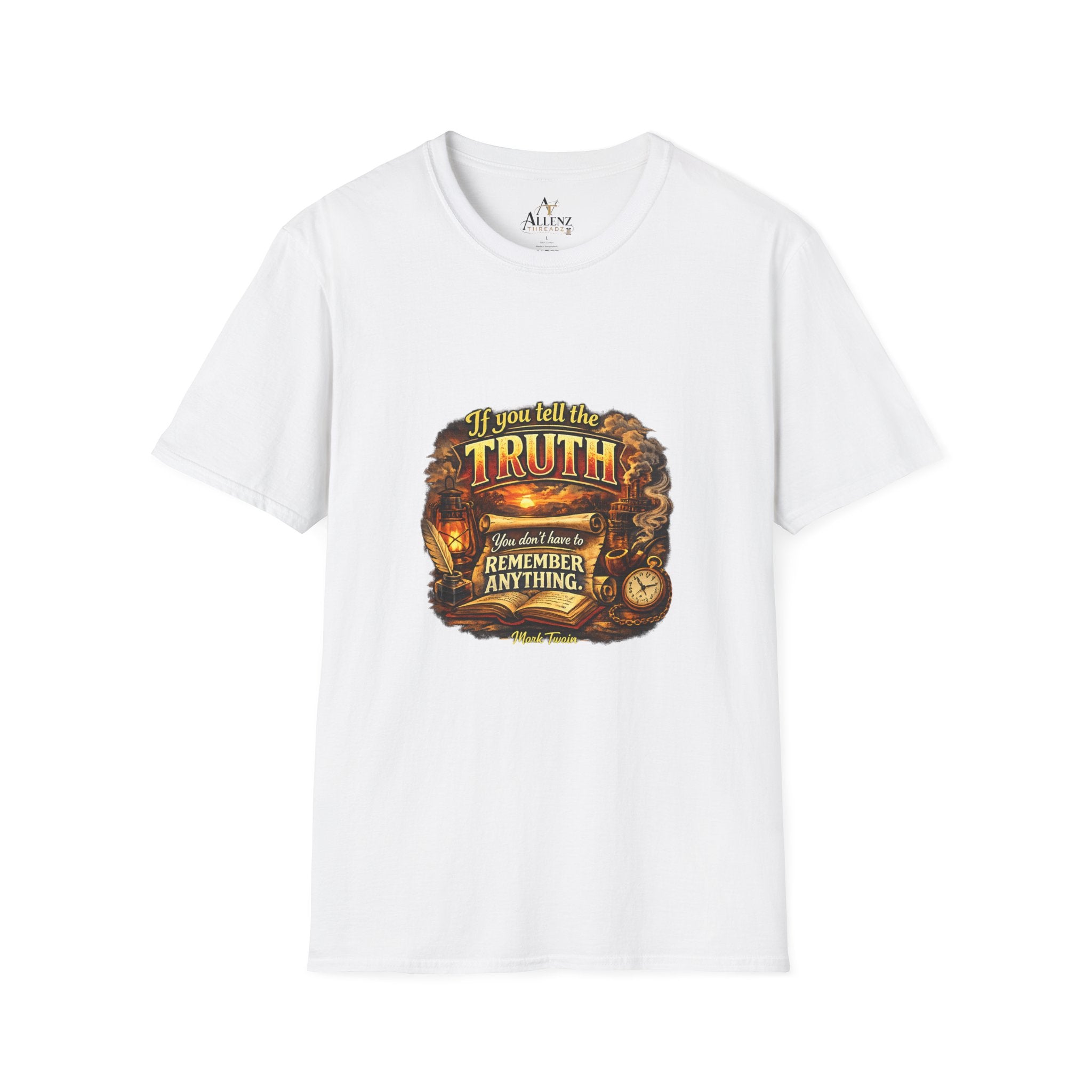 If you tell the truth Unisex Softstyle T-Shirt