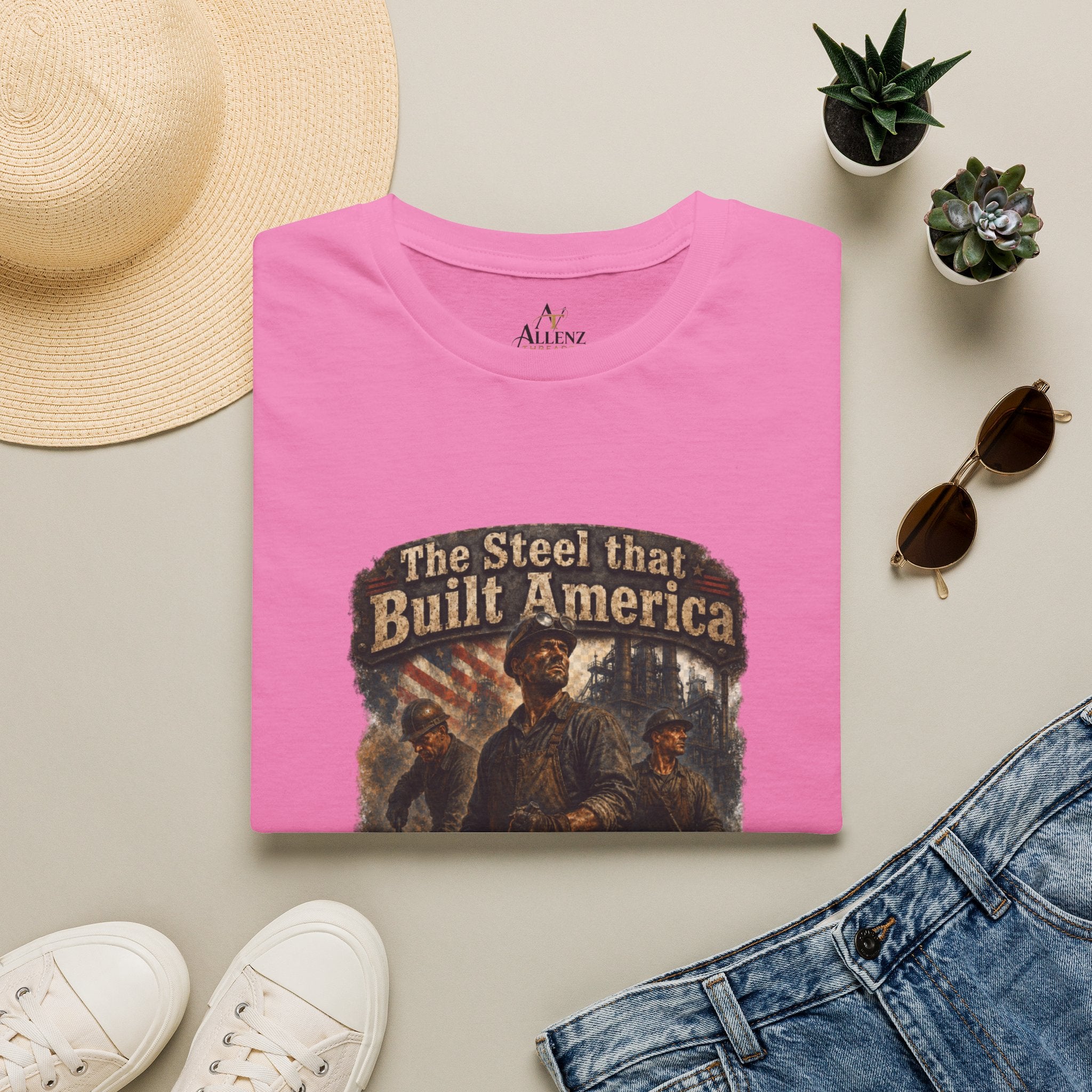 The Steel That Built America Unisex Softstyle T-Shirt