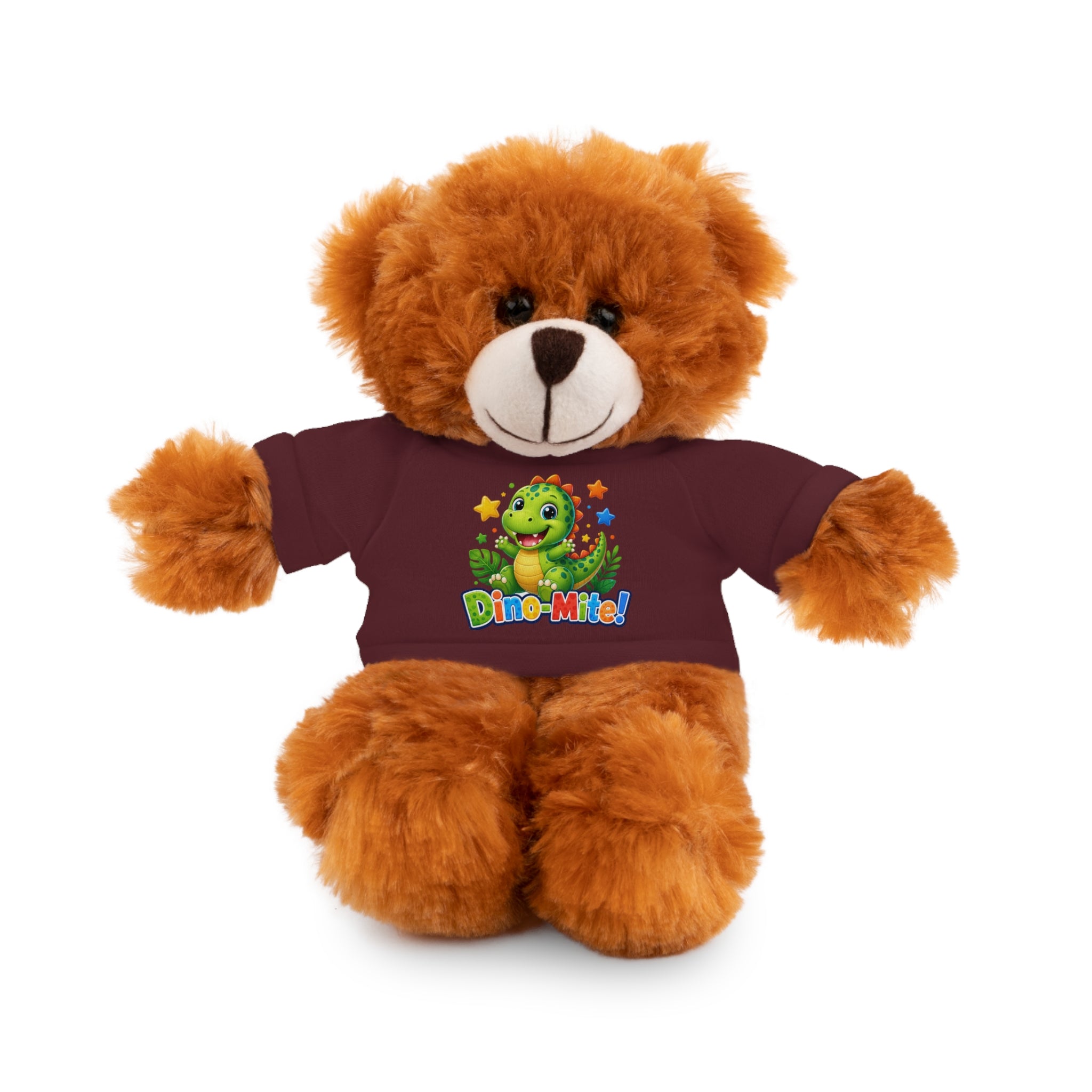Kids Stuffed Animal with Dino-Mite T-Shirt
