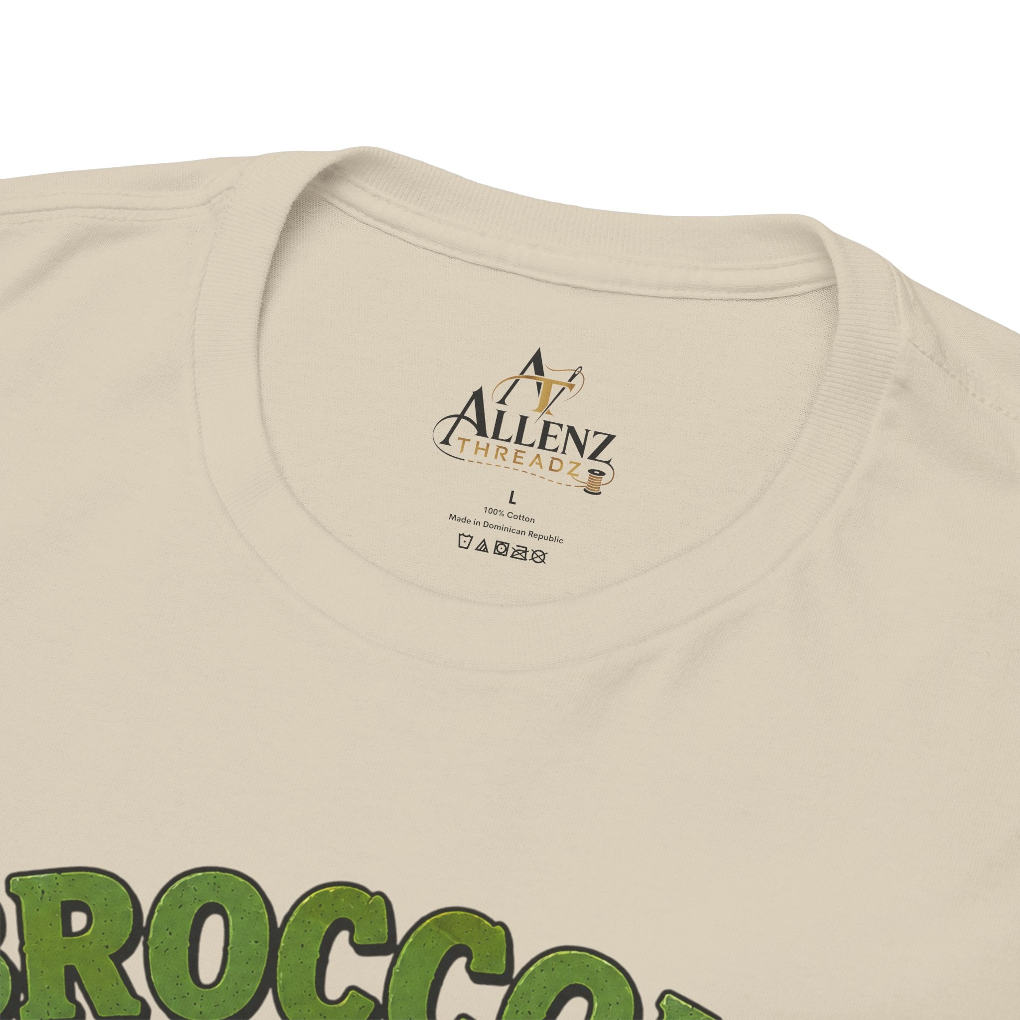 Broccoli head Unisex Heavy Cotton Tee