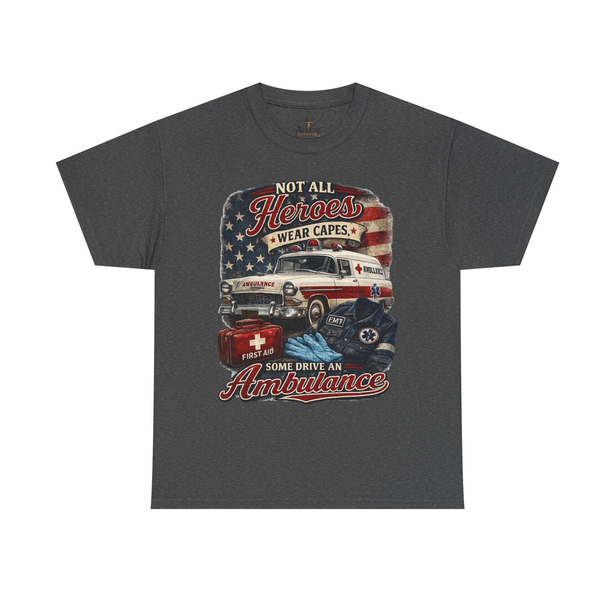 Ambulance Hero Unisex Heavy Cotton Tee