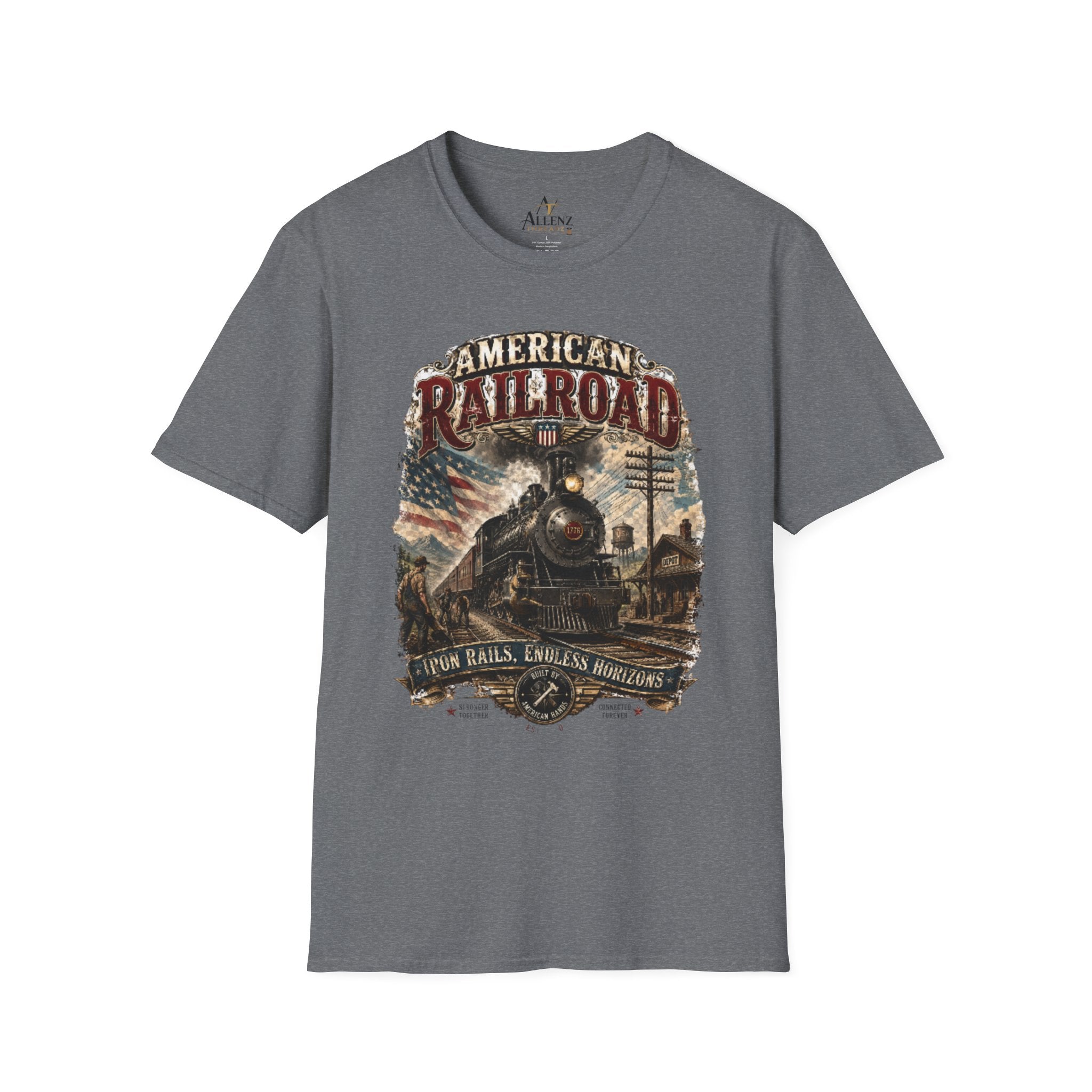 American Railroad Unisex Softstyle T-Shirt